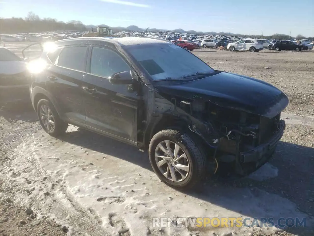 4 fotografías del automóvil dañado KM8J33A42KU068113 HYUNDAI TUCSON 2019