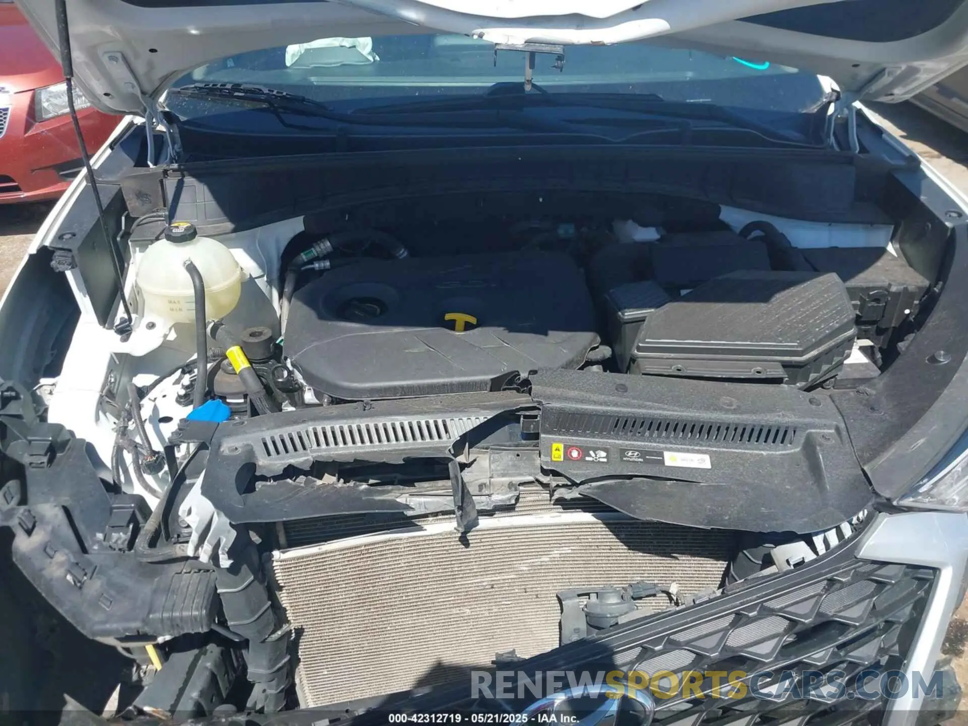 10 fotografías del automóvil dañado KM8J33A44KU038790 HYUNDAI TUCSON 2019