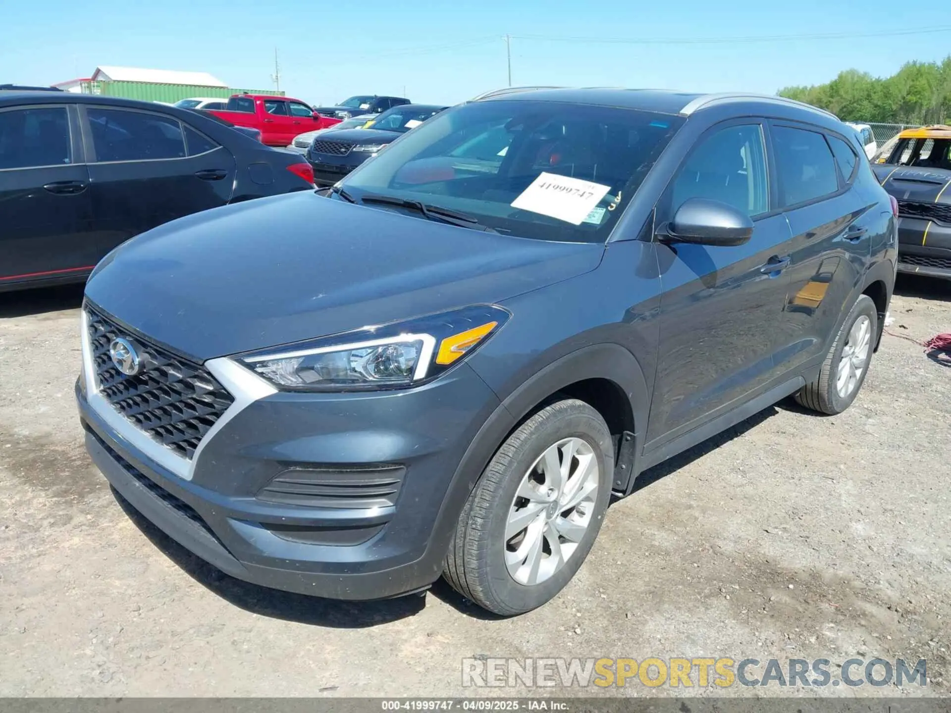 2 fotografías del automóvil dañado KM8J33A45KU058949 HYUNDAI TUCSON 2019