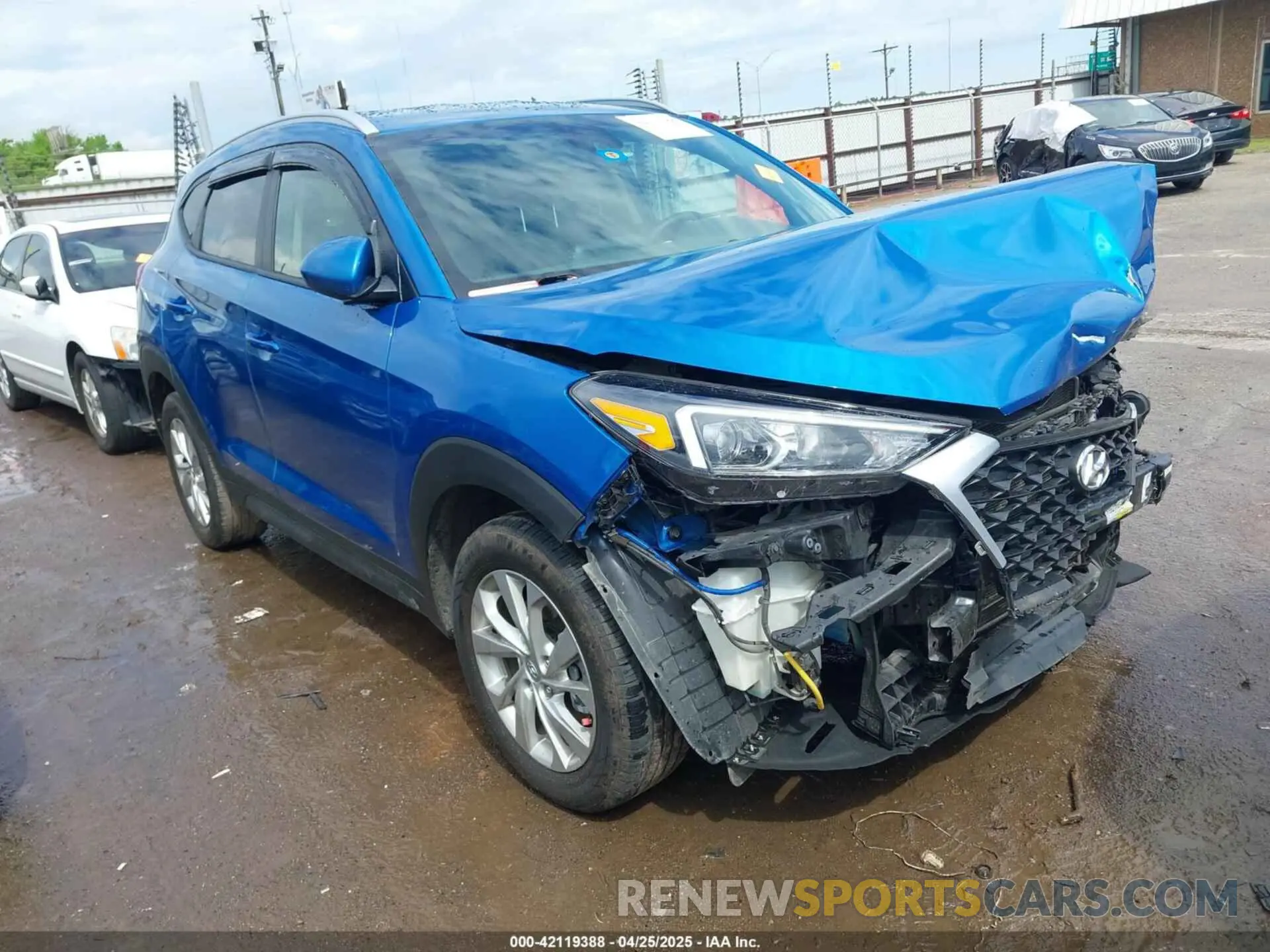 1 fotografías del automóvil dañado KM8J33A46KU025569 HYUNDAI TUCSON 2019