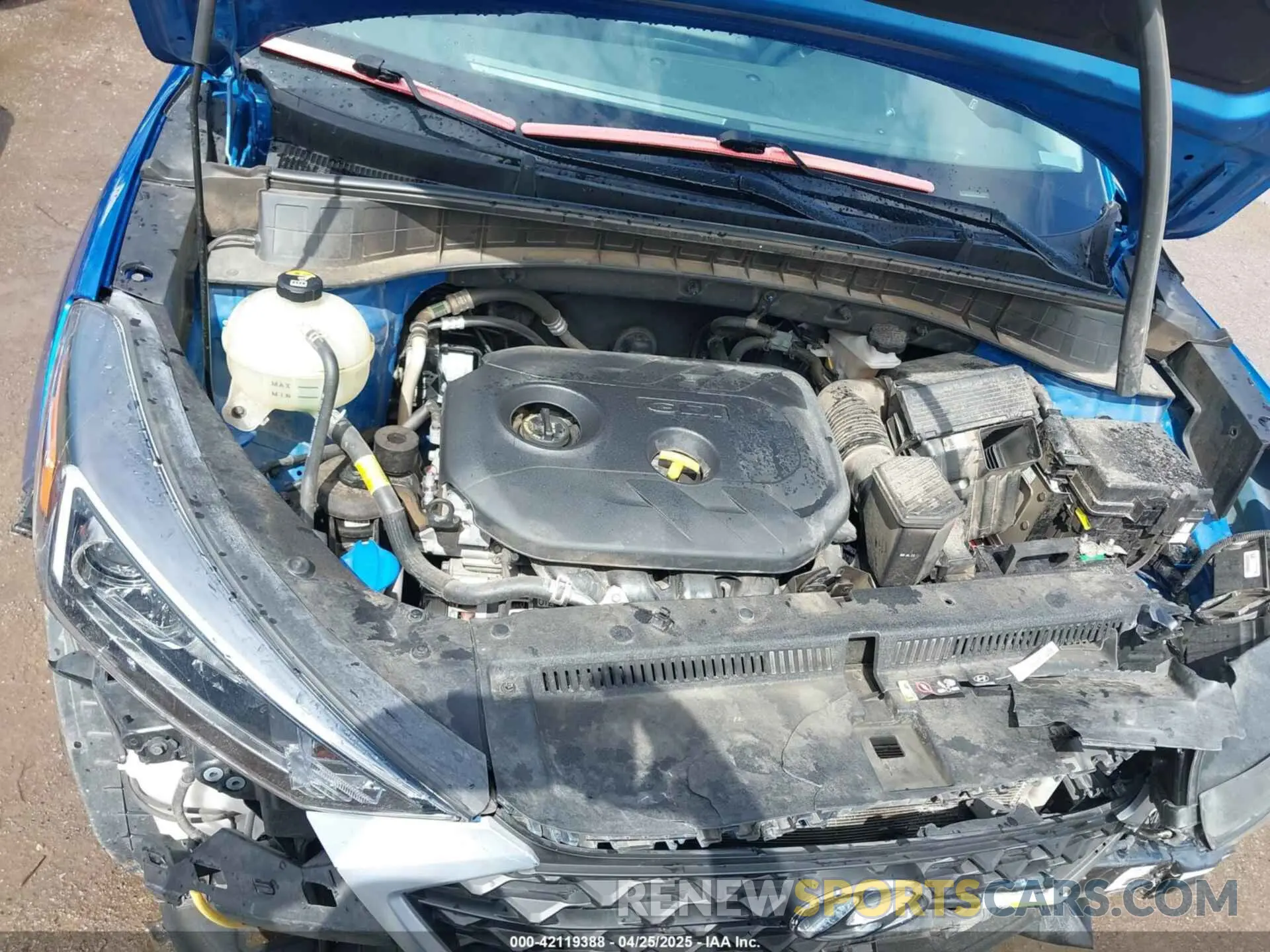 10 fotografías del automóvil dañado KM8J33A46KU025569 HYUNDAI TUCSON 2019