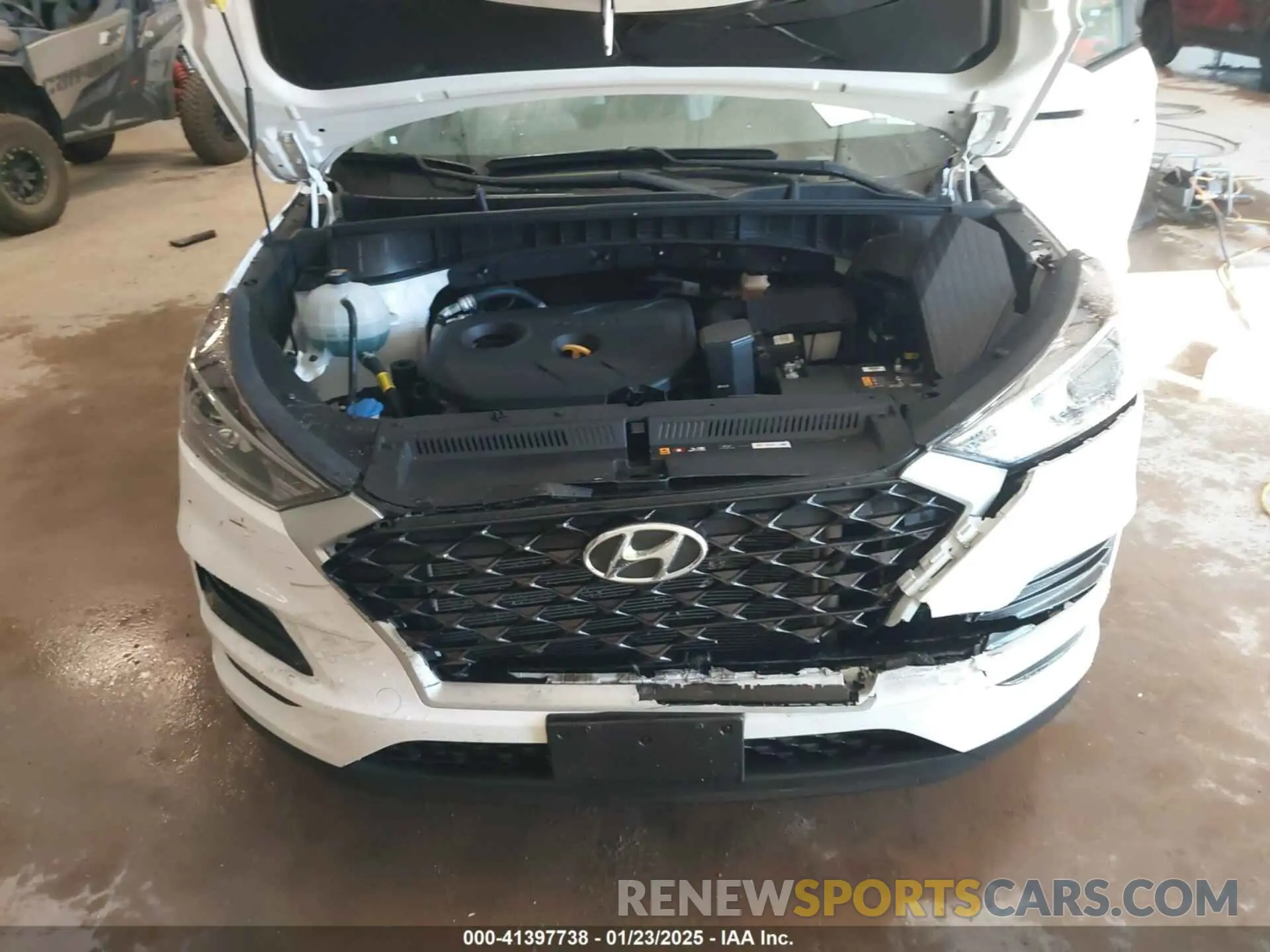 10 fotografías del automóvil dañado KM8J33A46KU066106 HYUNDAI TUCSON 2019
