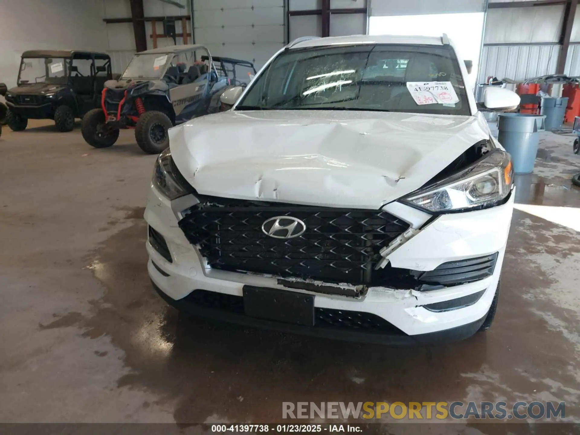 18 fotografías del automóvil dañado KM8J33A46KU066106 HYUNDAI TUCSON 2019