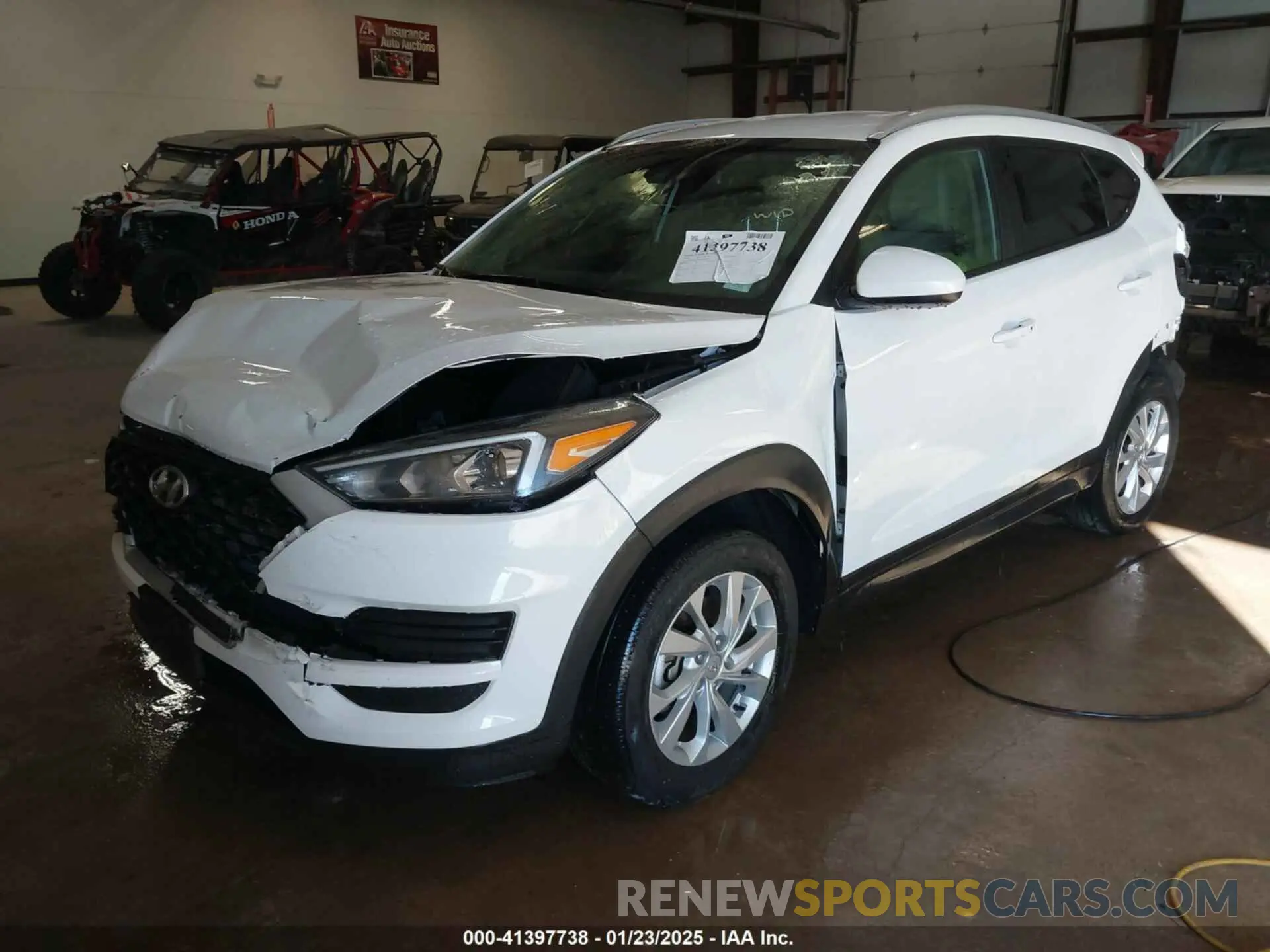 2 fotografías del automóvil dañado KM8J33A46KU066106 HYUNDAI TUCSON 2019