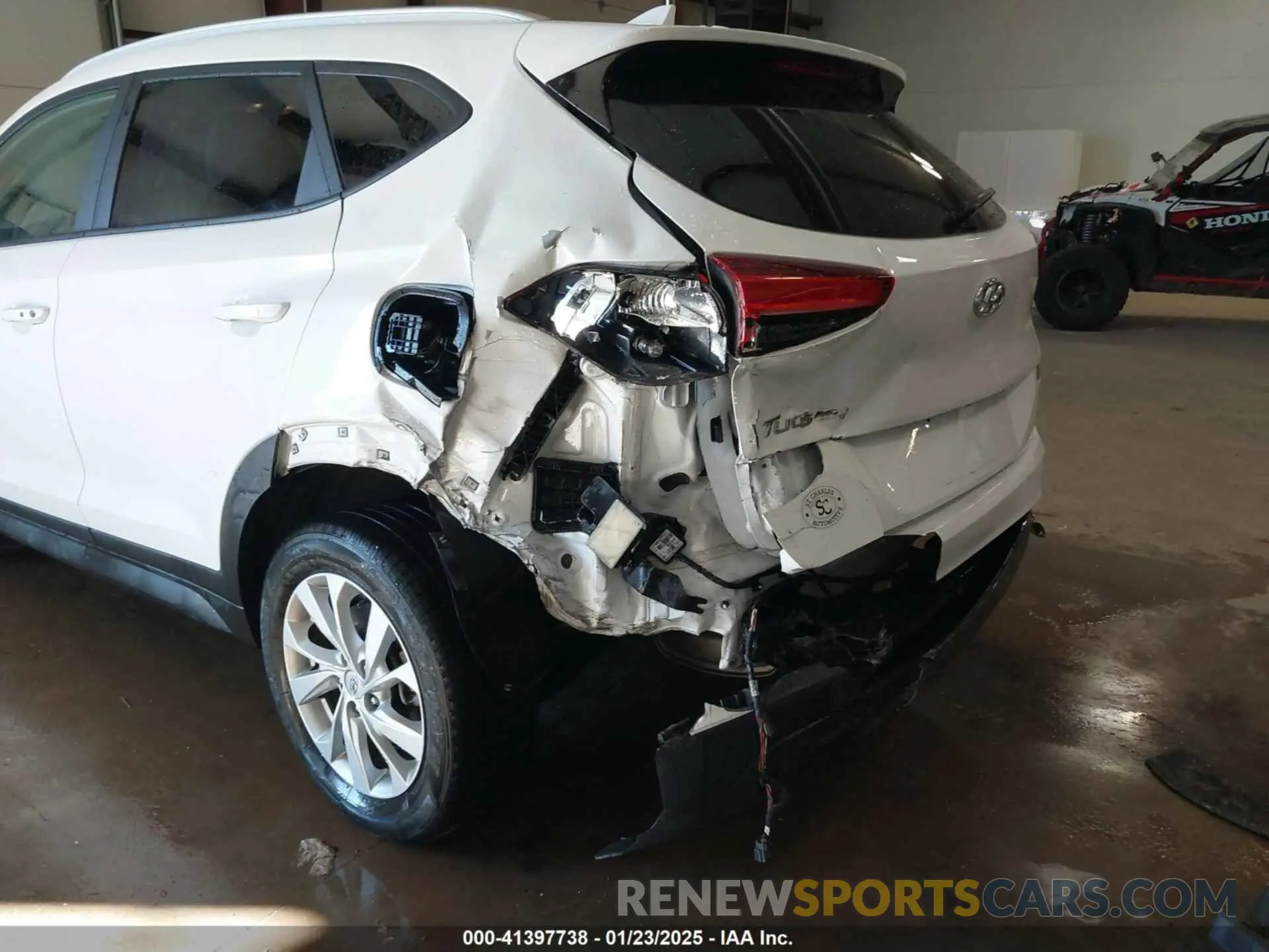 6 fotografías del automóvil dañado KM8J33A46KU066106 HYUNDAI TUCSON 2019