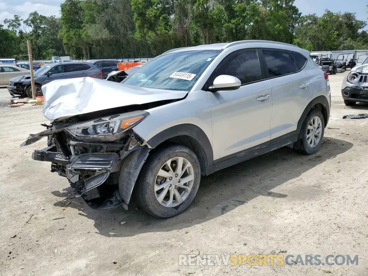 1 fotografías del automóvil dañado KM8J33A46KU848101 HYUNDAI TUCSON 2019