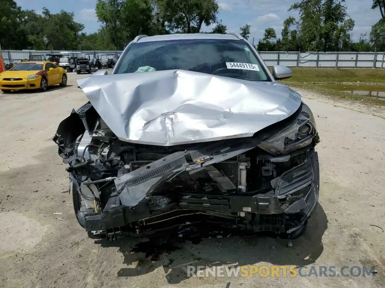 5 fotografías del automóvil dañado KM8J33A46KU848101 HYUNDAI TUCSON 2019
