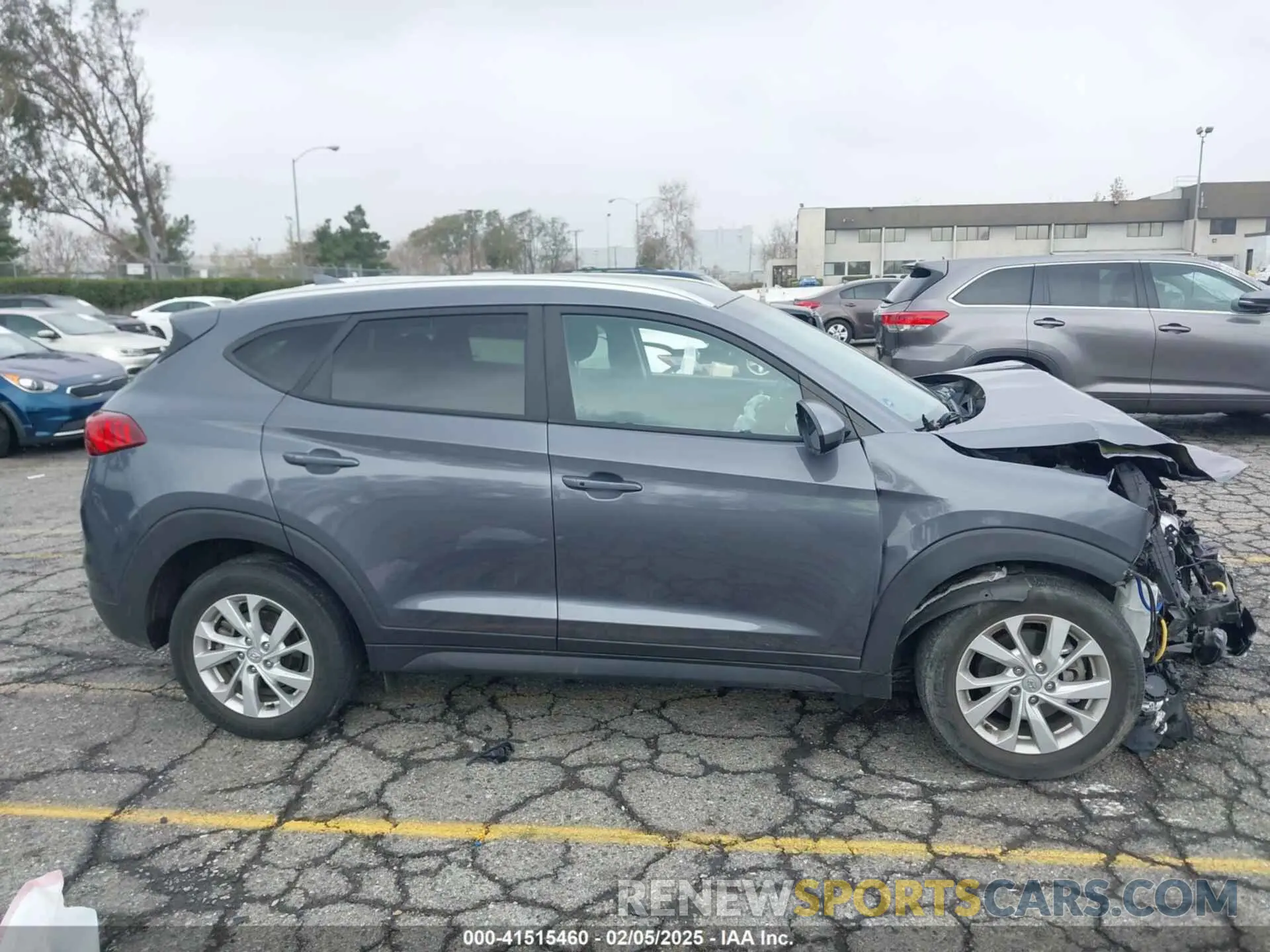 12 fotografías del automóvil dañado KM8J33A49KU071977 HYUNDAI TUCSON 2019
