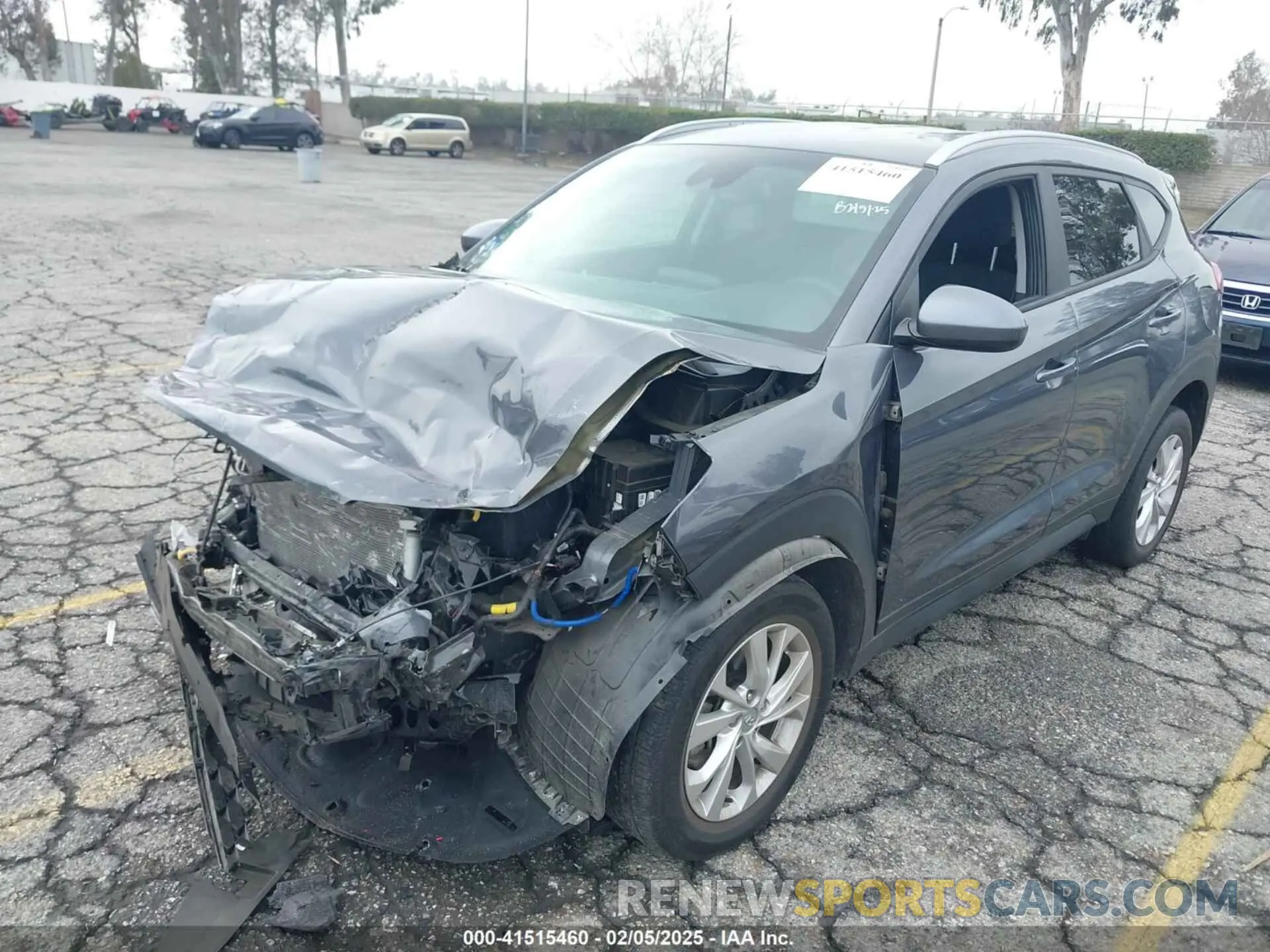 2 fotografías del automóvil dañado KM8J33A49KU071977 HYUNDAI TUCSON 2019