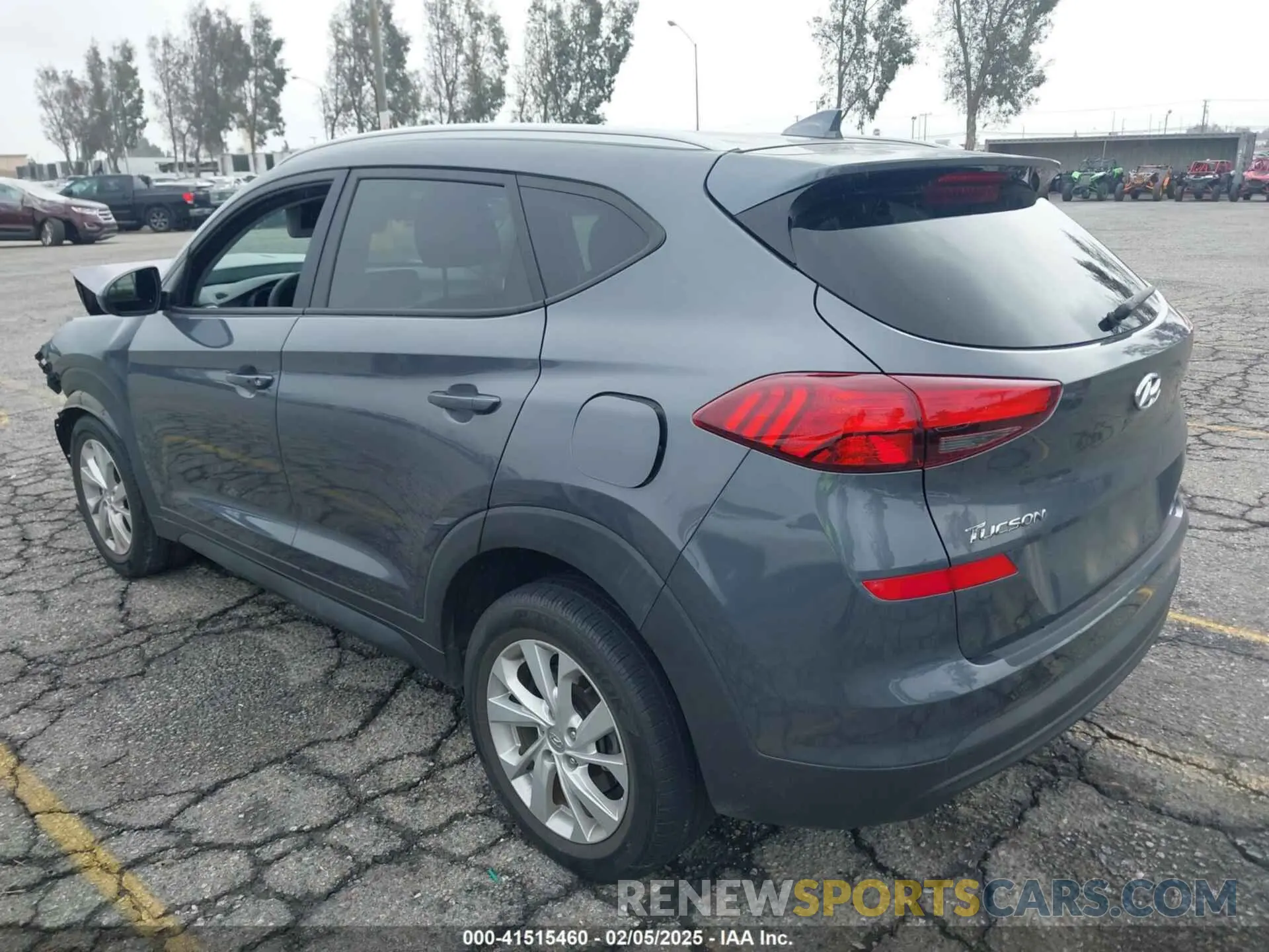 3 fotografías del automóvil dañado KM8J33A49KU071977 HYUNDAI TUCSON 2019