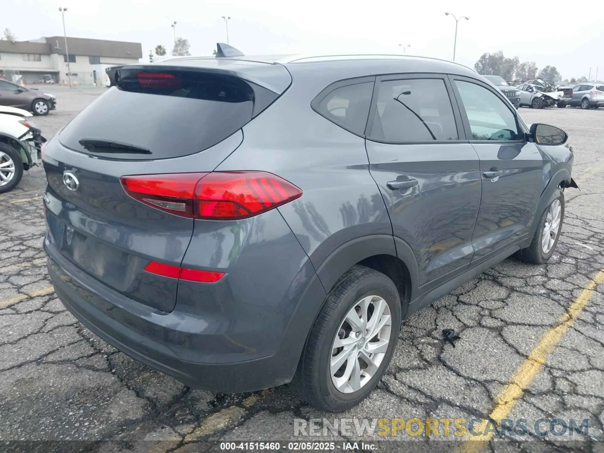 4 fotografías del automóvil dañado KM8J33A49KU071977 HYUNDAI TUCSON 2019