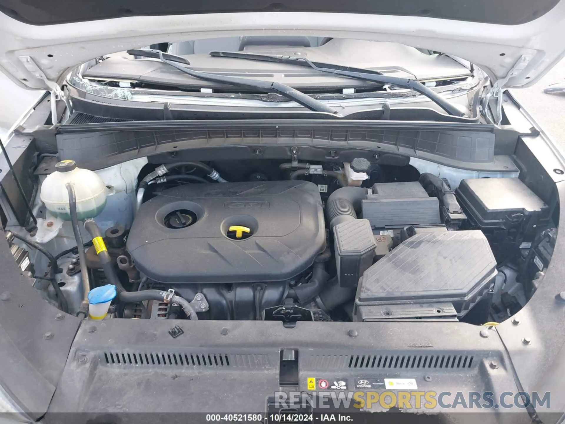 10 fotografías del automóvil dañado KM8J33A49KU998607 HYUNDAI TUCSON 2019