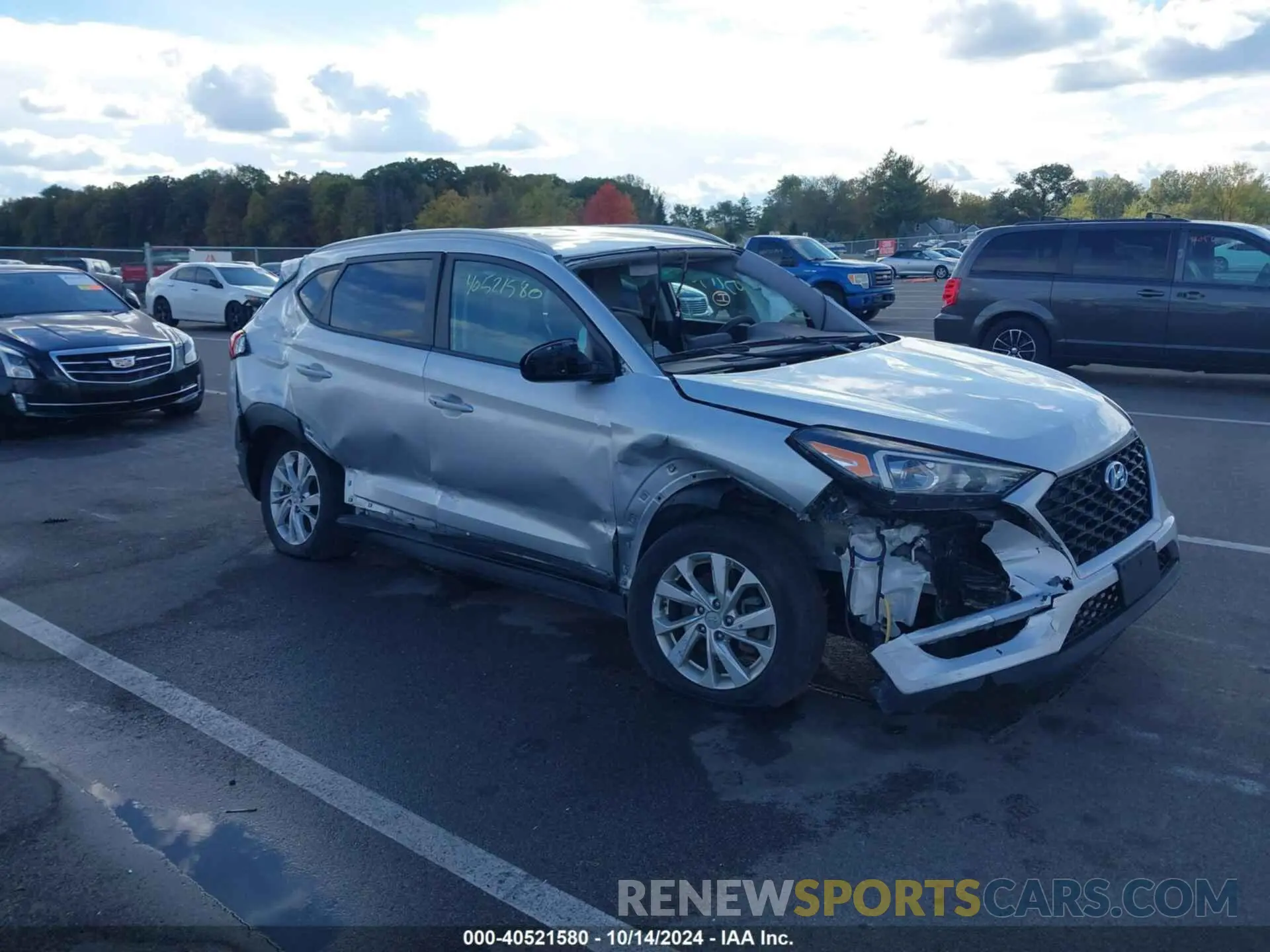 6 fotografías del automóvil dañado KM8J33A49KU998607 HYUNDAI TUCSON 2019