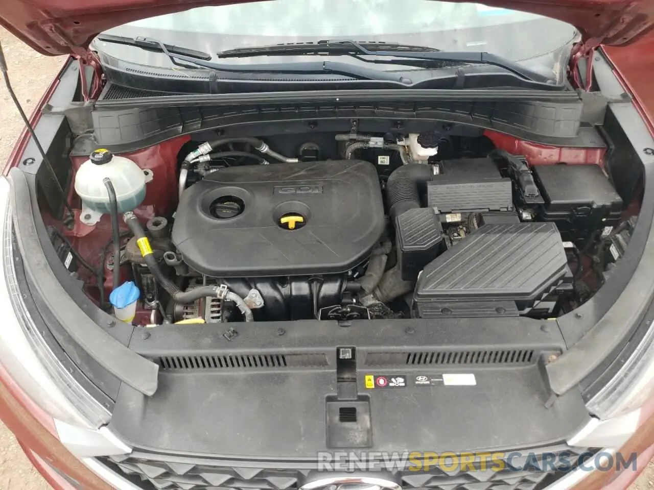 11 fotografías del automóvil dañado KM8J33A4XKU862177 HYUNDAI TUCSON 2019
