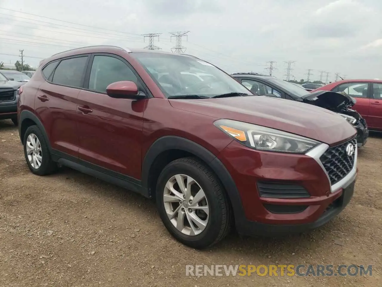 4 fotografías del automóvil dañado KM8J33A4XKU862177 HYUNDAI TUCSON 2019