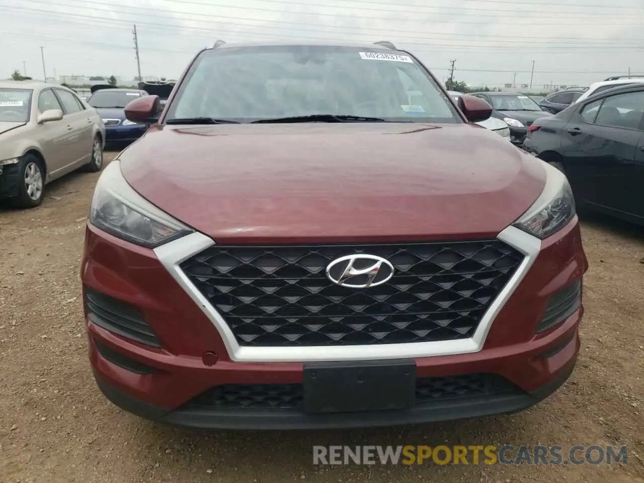 5 fotografías del automóvil dañado KM8J33A4XKU862177 HYUNDAI TUCSON 2019