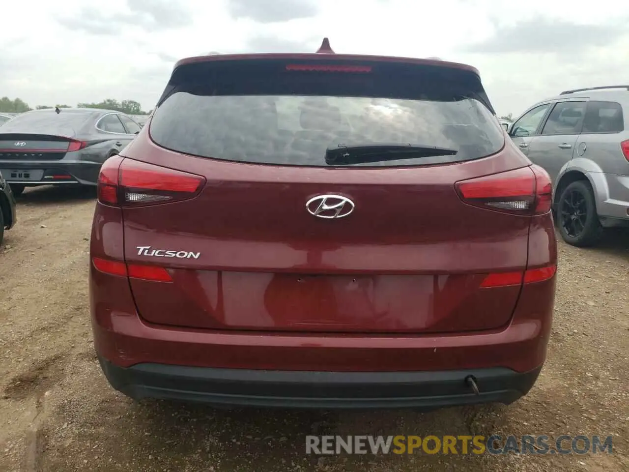 6 fotografías del automóvil dañado KM8J33A4XKU862177 HYUNDAI TUCSON 2019