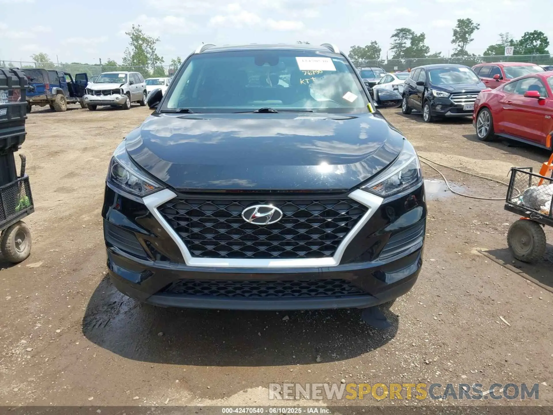 12 fotografías del automóvil dañado KM8J33A4XKU989141 HYUNDAI TUCSON 2019