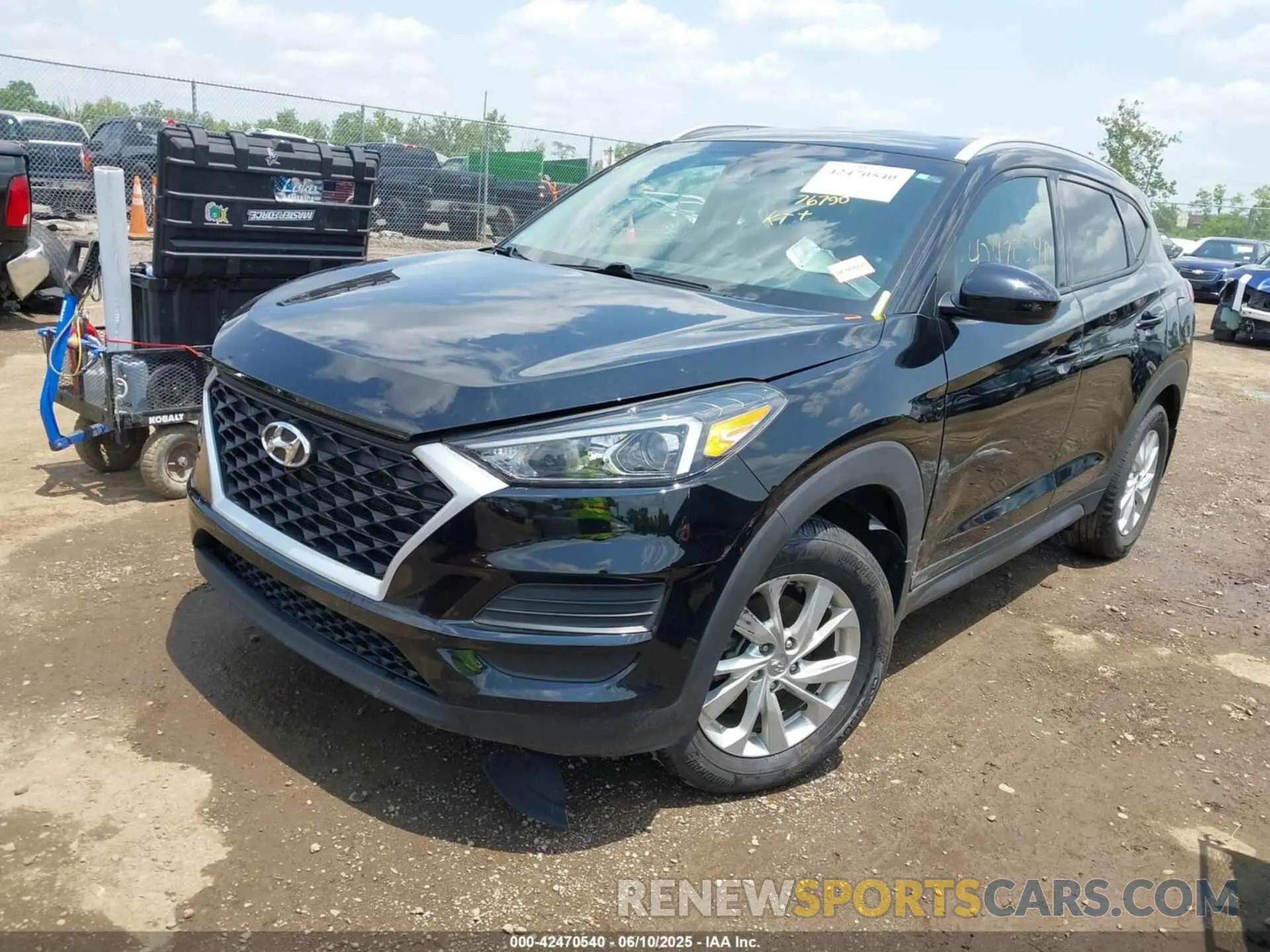 2 fotografías del automóvil dañado KM8J33A4XKU989141 HYUNDAI TUCSON 2019