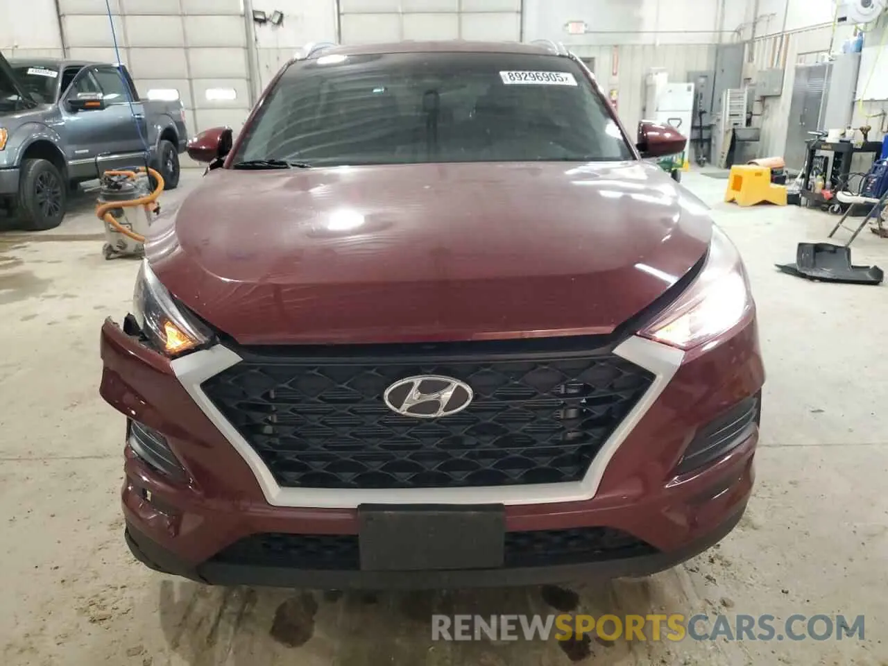 5 fotografías del automóvil dañado KM8J33A4XKU990256 HYUNDAI TUCSON 2019