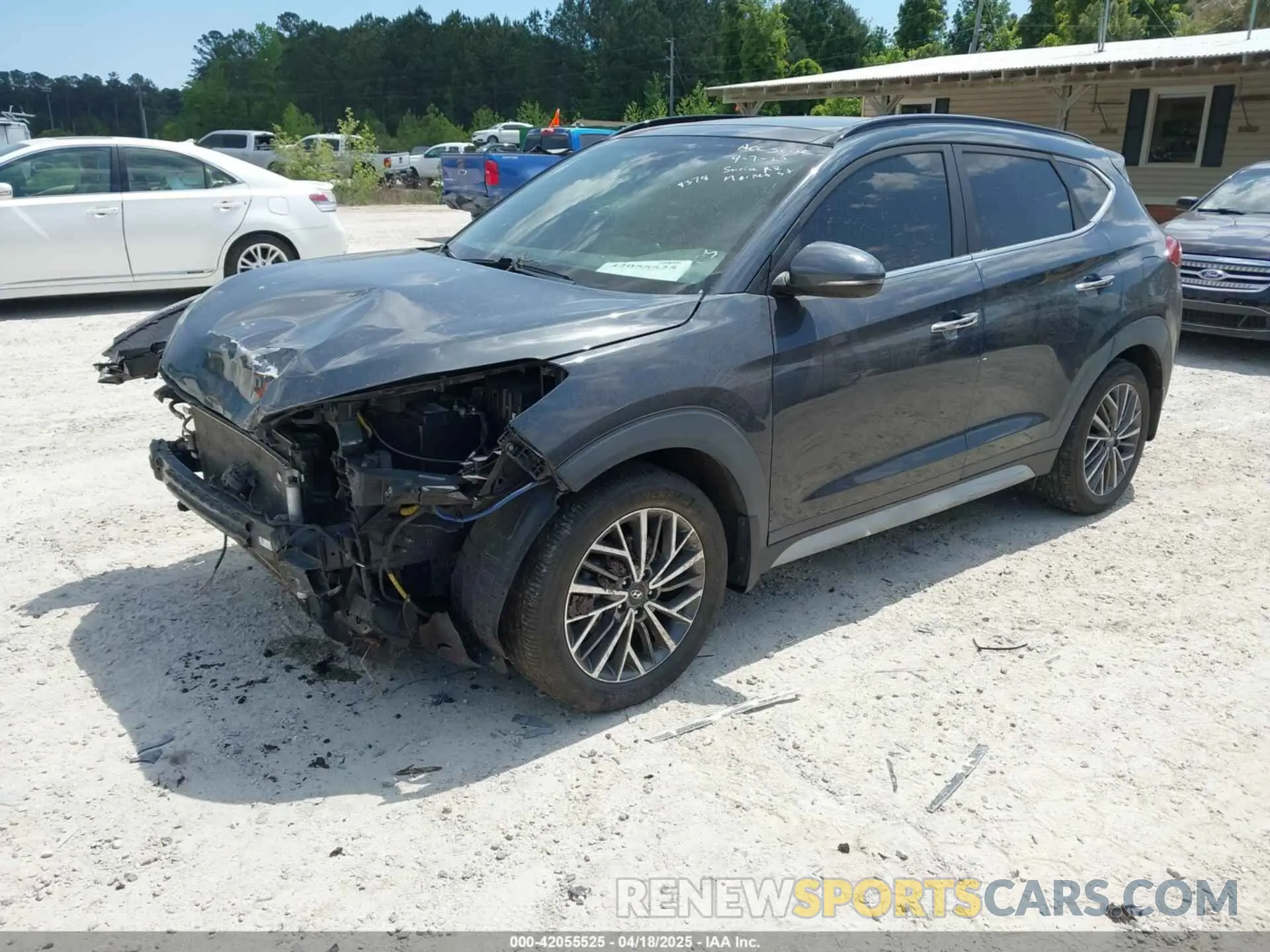 2 fotografías del automóvil dañado KM8J33AL2KU909919 HYUNDAI TUCSON 2019
