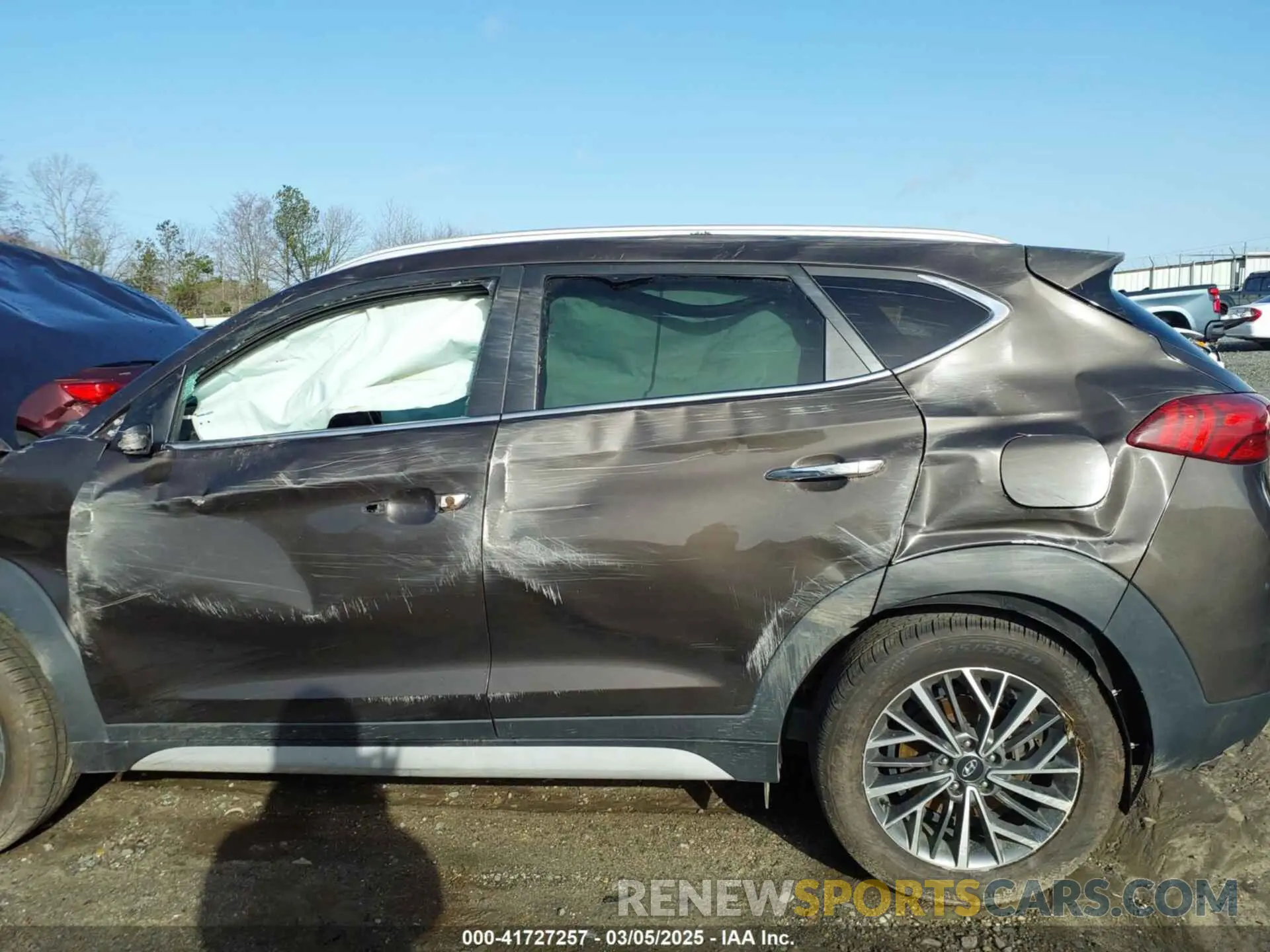 6 fotografías del automóvil dañado KM8J33AL4KU022757 HYUNDAI TUCSON 2019