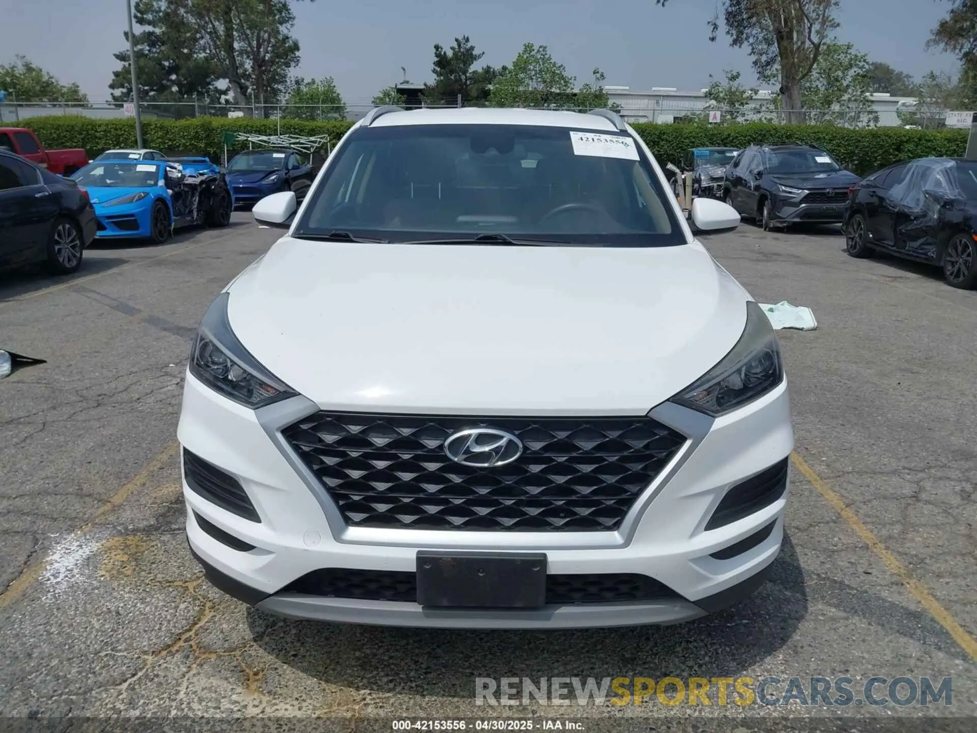 12 fotografías del automóvil dañado KM8J33AL5KU021603 HYUNDAI TUCSON 2019
