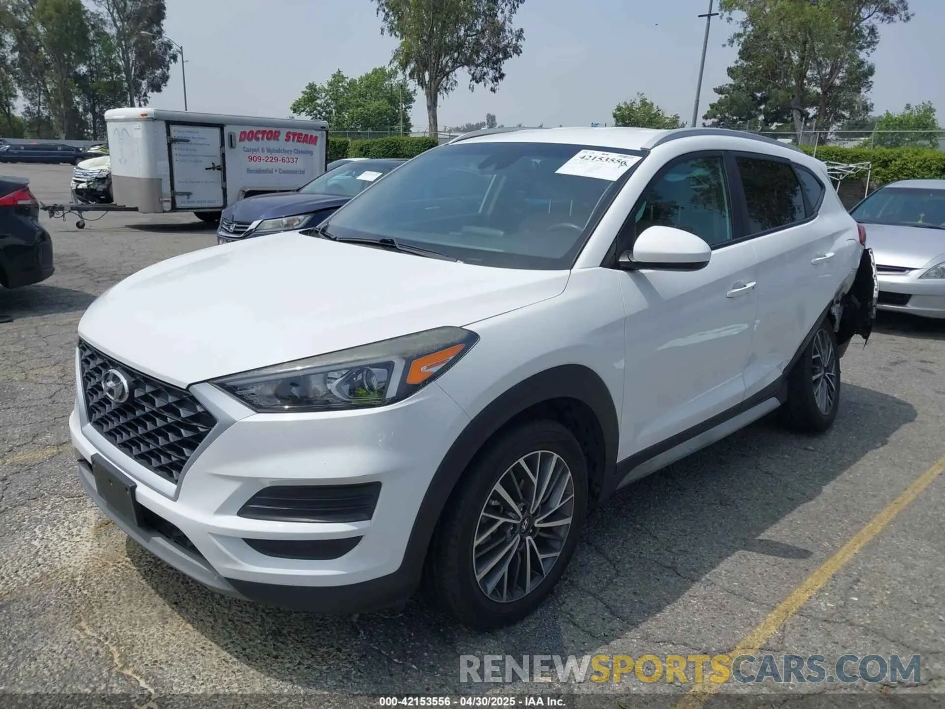 2 fotografías del automóvil dañado KM8J33AL5KU021603 HYUNDAI TUCSON 2019