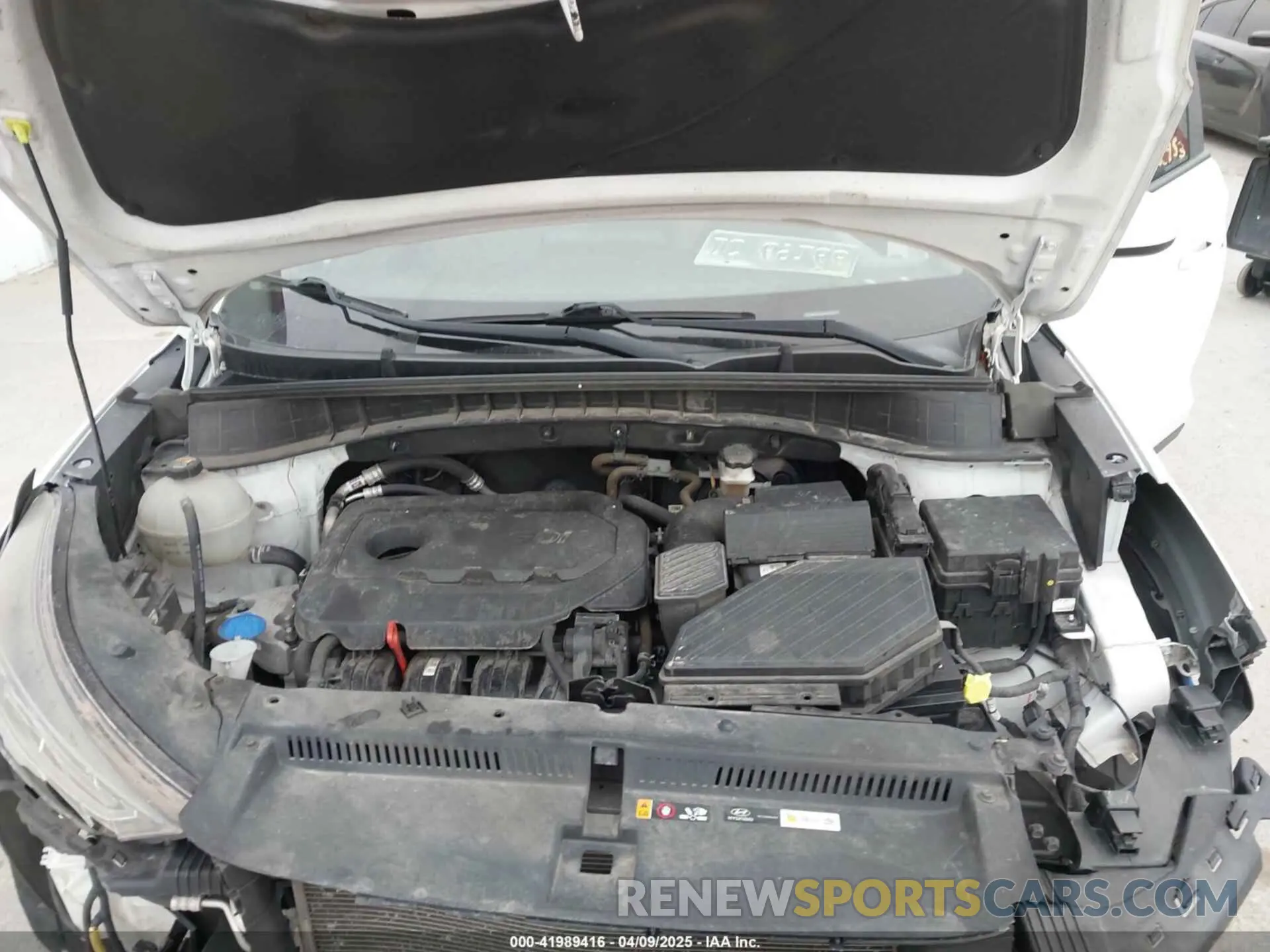 10 fotografías del automóvil dañado KM8J33AL6KU838403 HYUNDAI TUCSON 2019