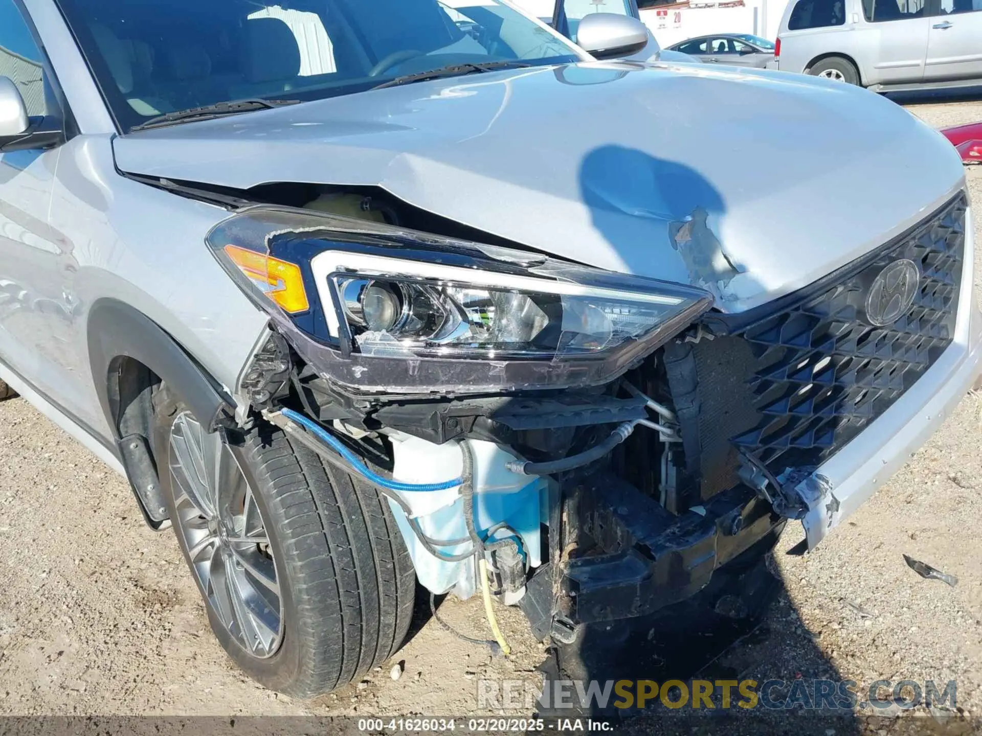 6 fotografías del automóvil dañado KM8J33AL6KU988298 HYUNDAI TUCSON 2019