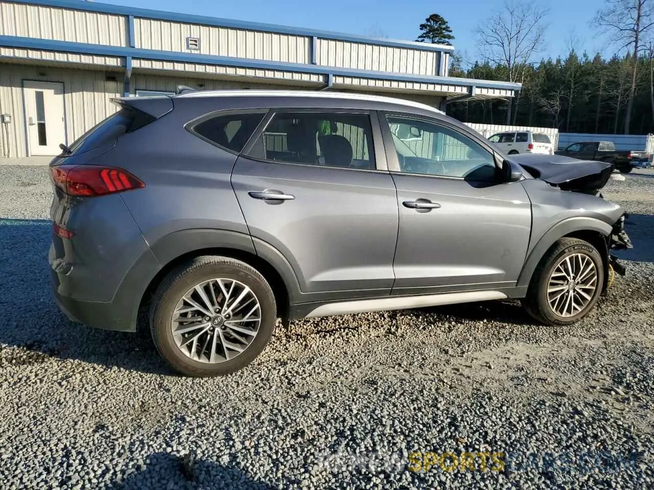 3 fotografías del automóvil dañado KM8J33AL7KU950109 HYUNDAI TUCSON 2019