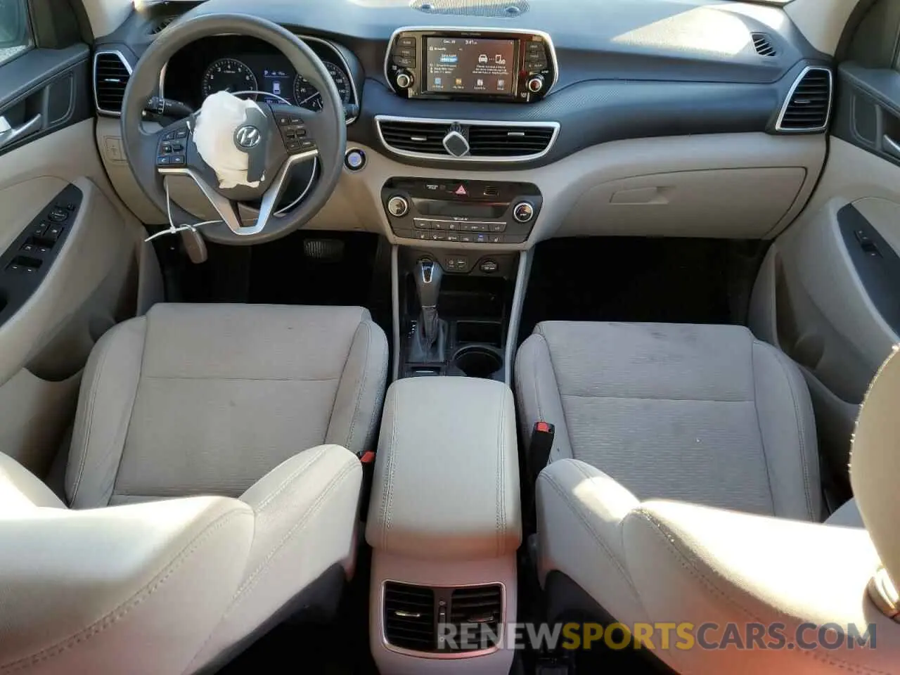 8 fotografías del automóvil dañado KM8J33AL7KU950109 HYUNDAI TUCSON 2019