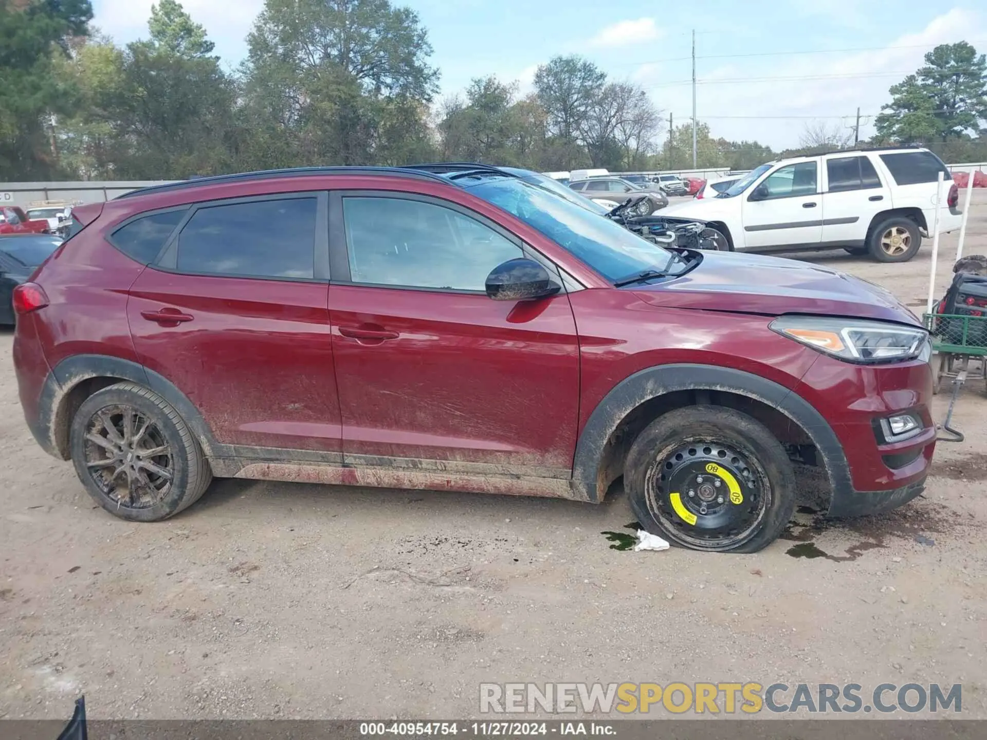 13 fotografías del automóvil dañado KM8J33AL8KU011129 HYUNDAI TUCSON 2019