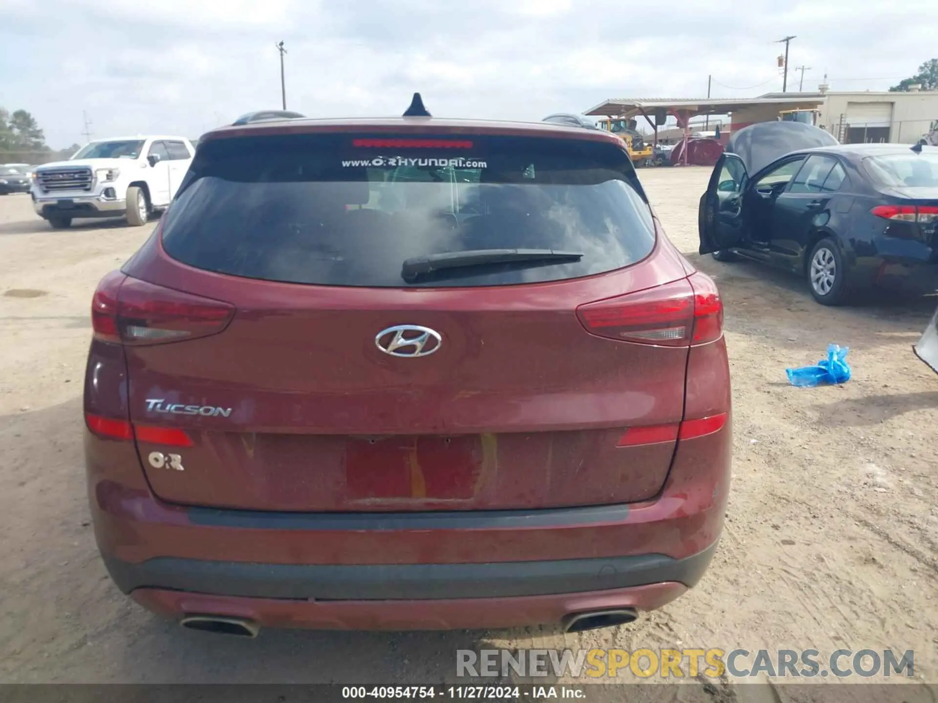 16 fotografías del automóvil dañado KM8J33AL8KU011129 HYUNDAI TUCSON 2019