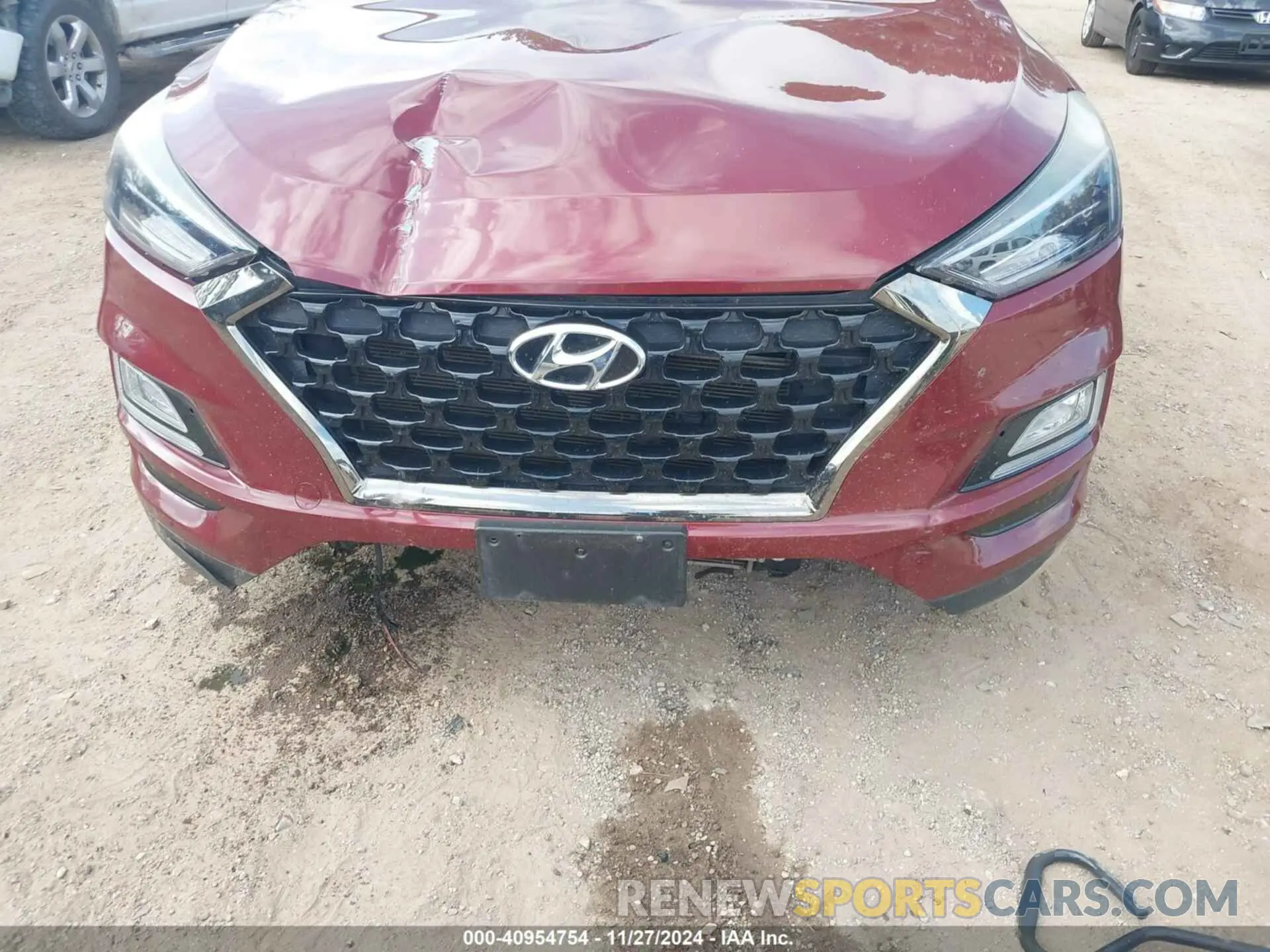 19 fotografías del automóvil dañado KM8J33AL8KU011129 HYUNDAI TUCSON 2019