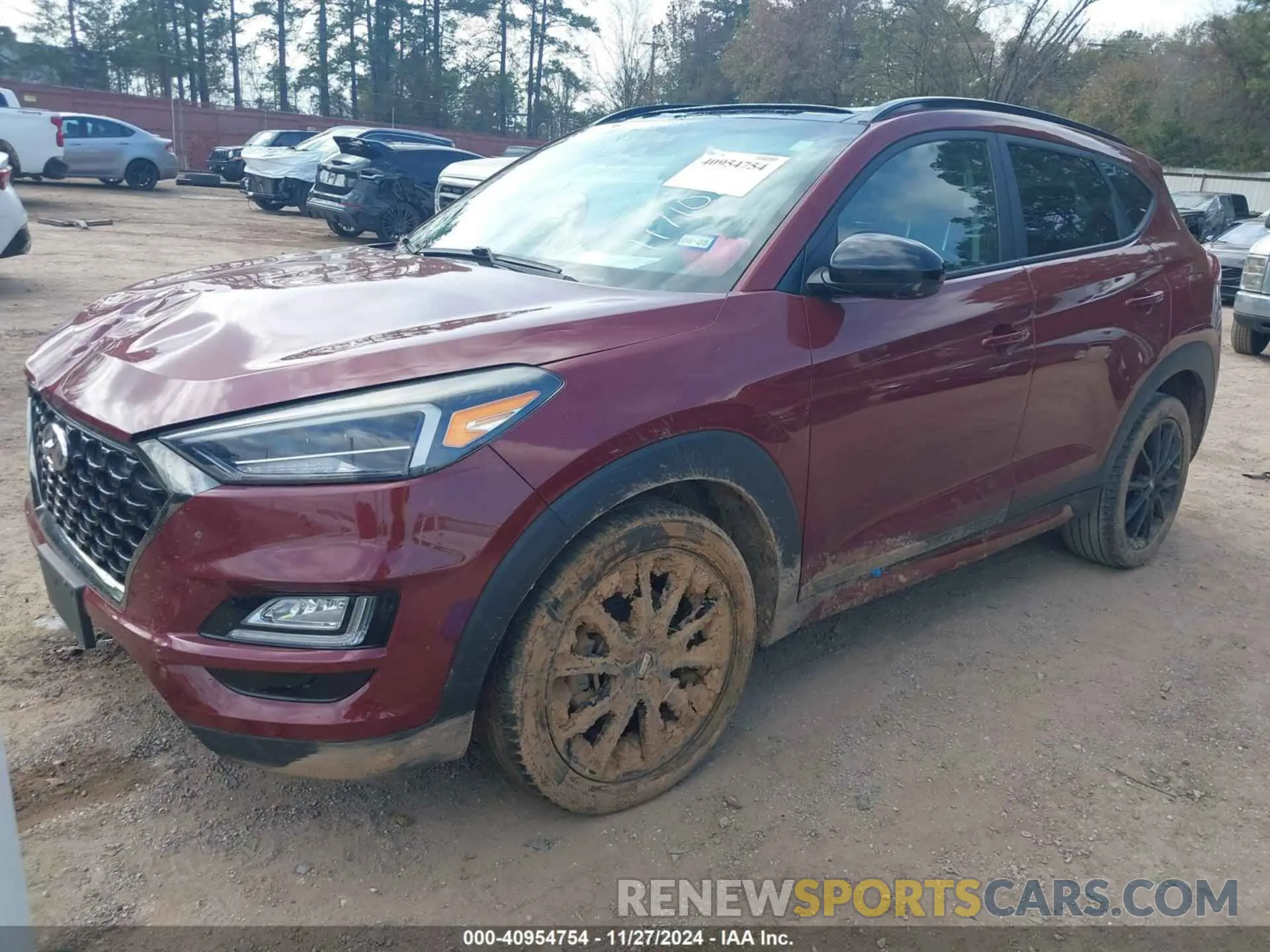 2 fotografías del automóvil dañado KM8J33AL8KU011129 HYUNDAI TUCSON 2019