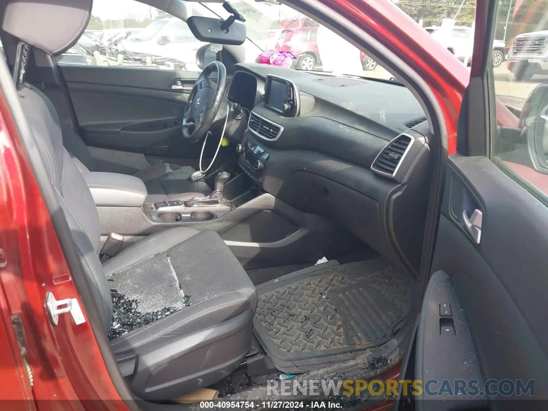 5 fotografías del automóvil dañado KM8J33AL8KU011129 HYUNDAI TUCSON 2019