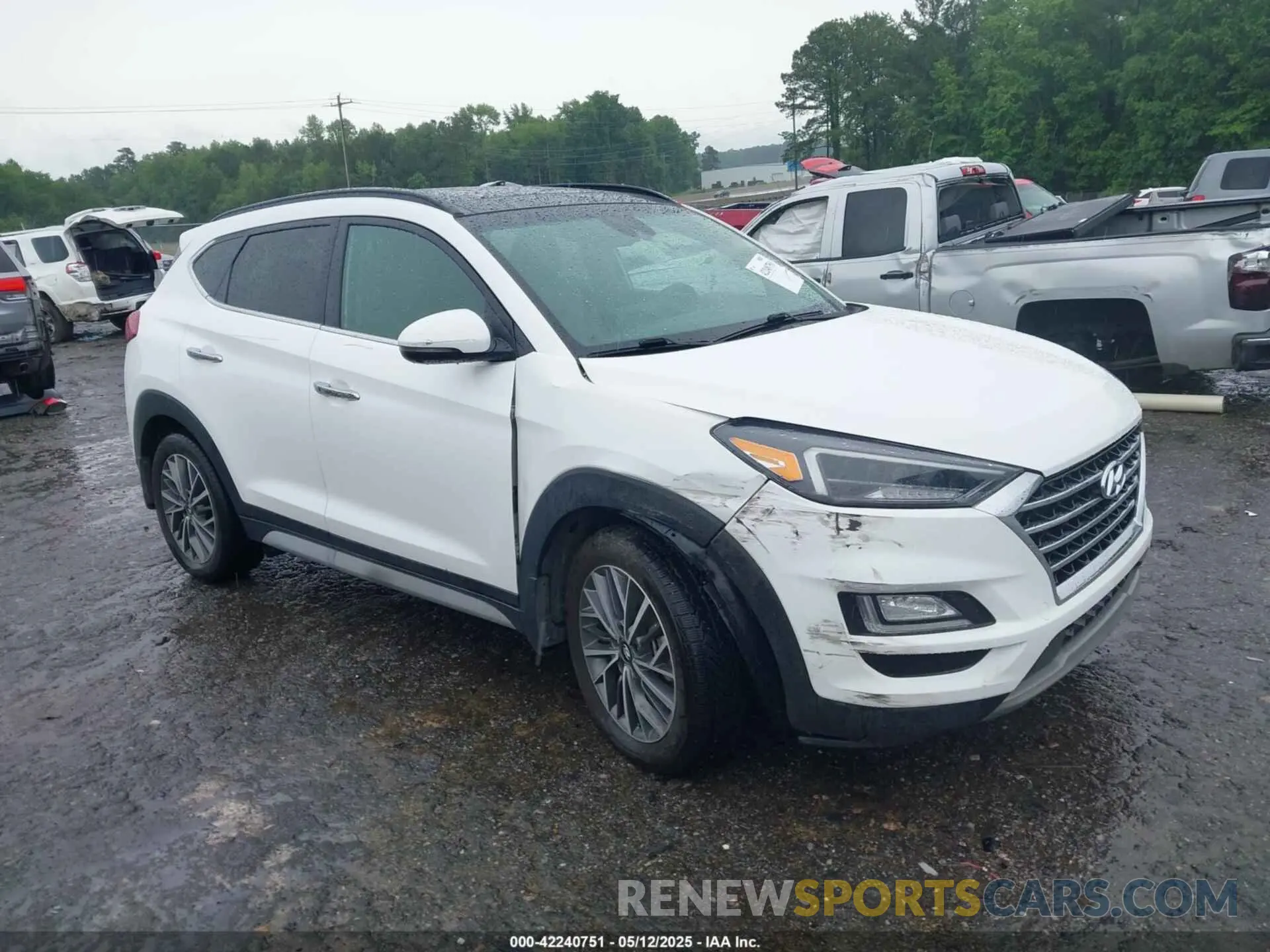 1 fotografías del automóvil dañado KM8J33AL8KU903140 HYUNDAI TUCSON 2019