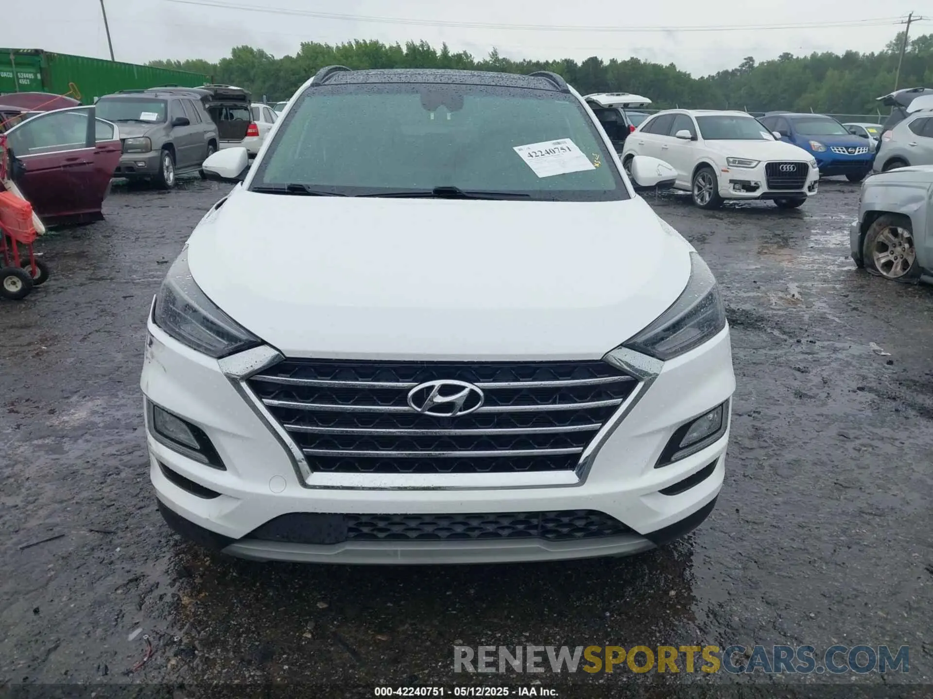12 fotografías del automóvil dañado KM8J33AL8KU903140 HYUNDAI TUCSON 2019