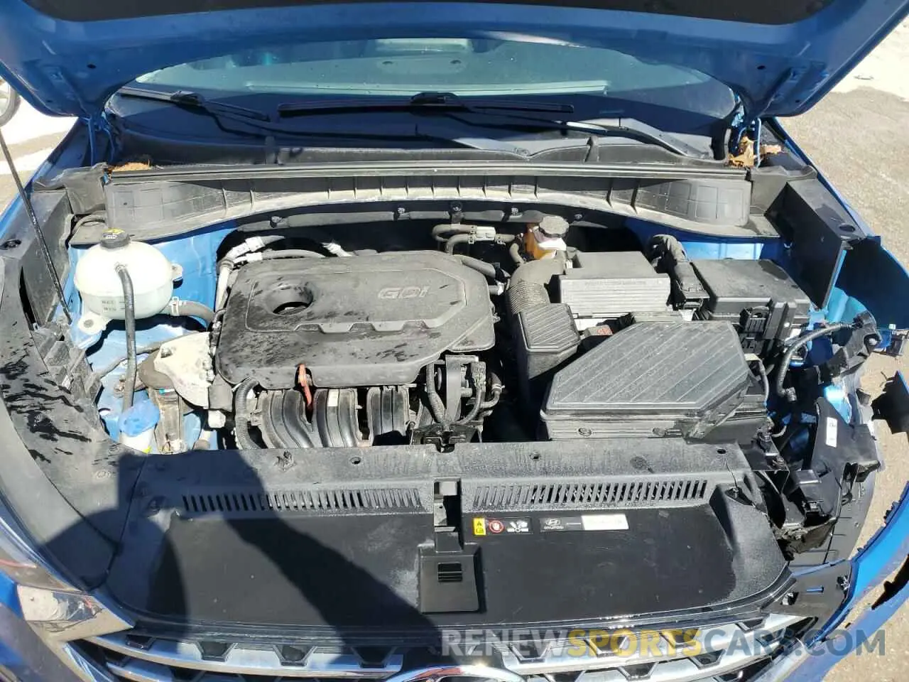 11 fotografías del automóvil dañado KM8J33AL8KU984978 HYUNDAI TUCSON 2019