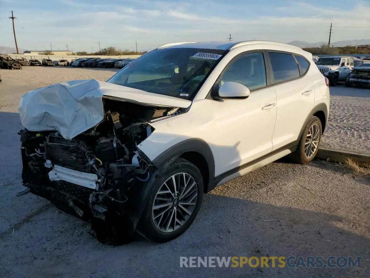 1 fotografías del automóvil dañado KM8J33AL9KU052689 HYUNDAI TUCSON 2019