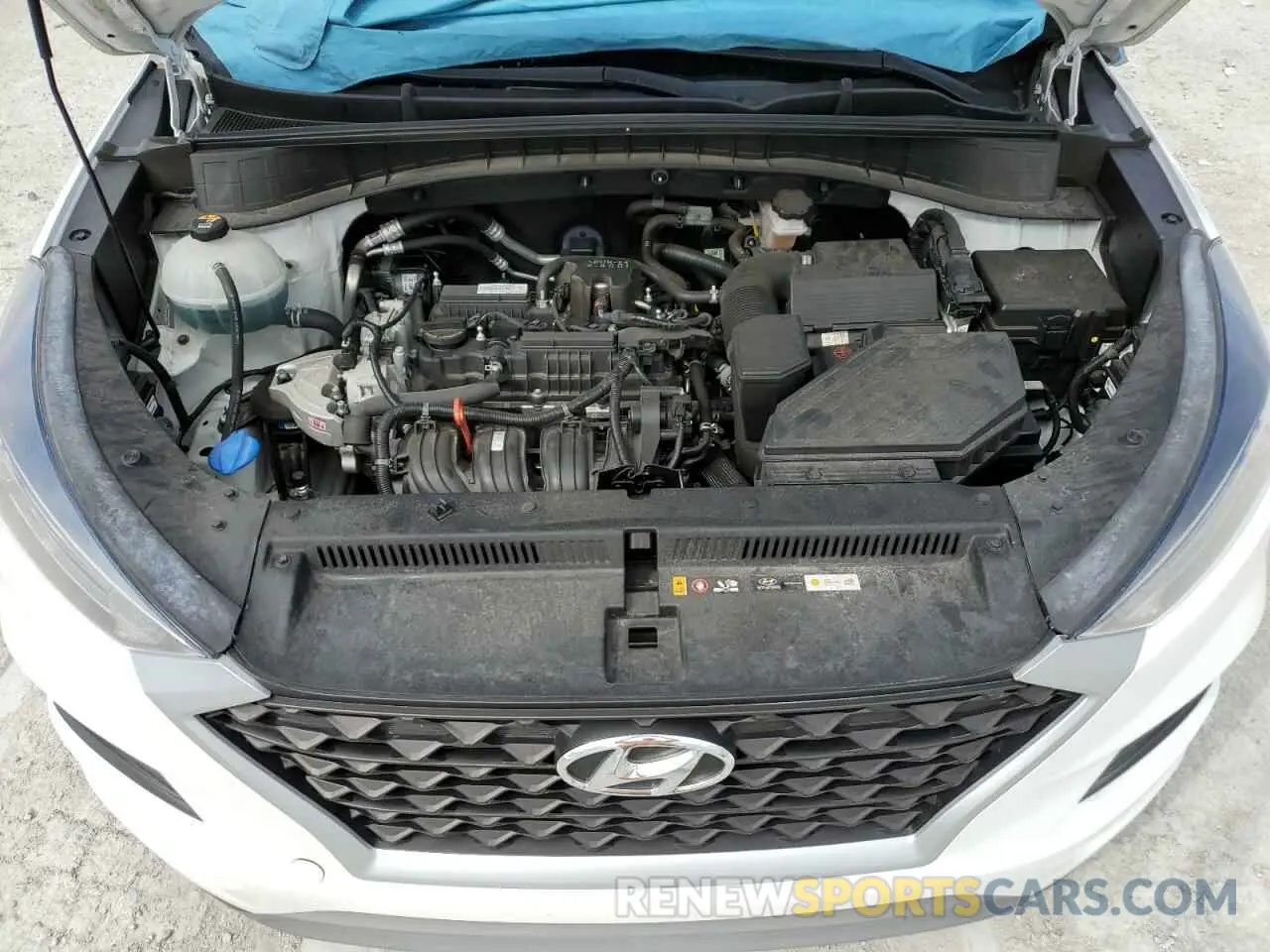 12 fotografías del automóvil dañado KM8J33AL9KU055317 HYUNDAI TUCSON 2019