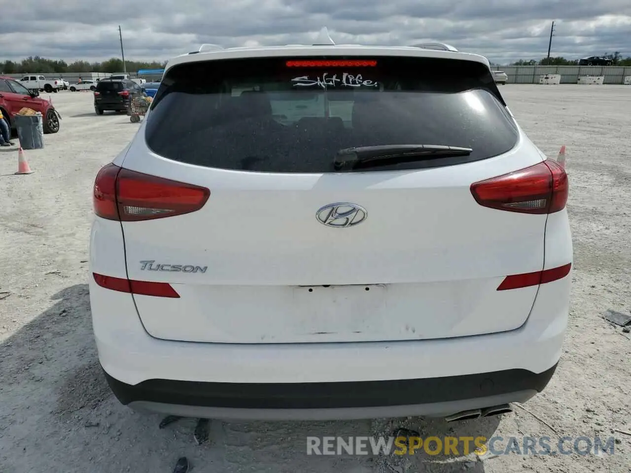6 fotografías del automóvil dañado KM8J33AL9KU055317 HYUNDAI TUCSON 2019