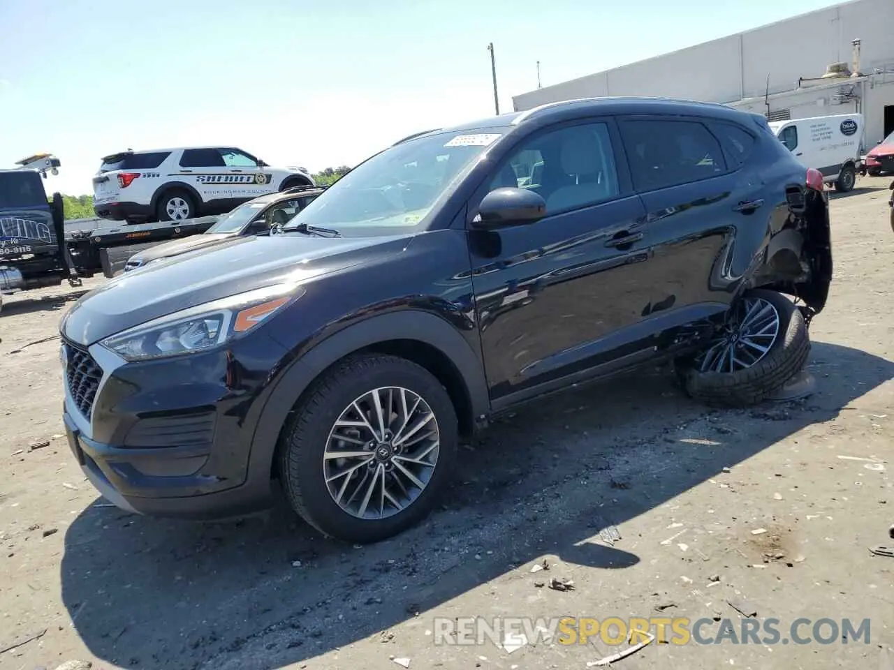 1 fotografías del automóvil dañado KM8J33AL9KU056645 HYUNDAI TUCSON 2019