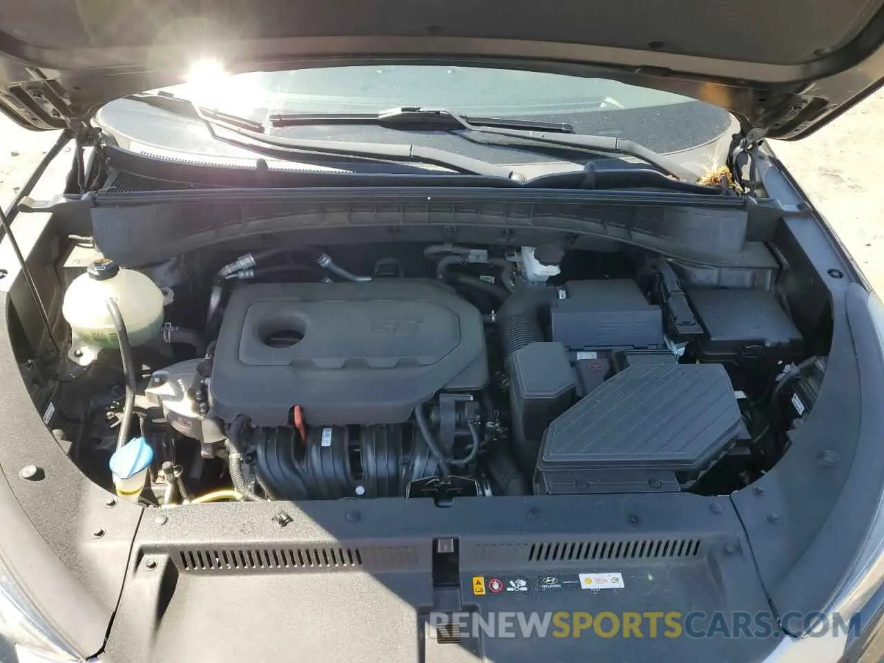 12 fotografías del automóvil dañado KM8J33AL9KU056645 HYUNDAI TUCSON 2019