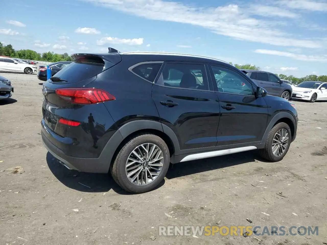3 fotografías del automóvil dañado KM8J33AL9KU056645 HYUNDAI TUCSON 2019