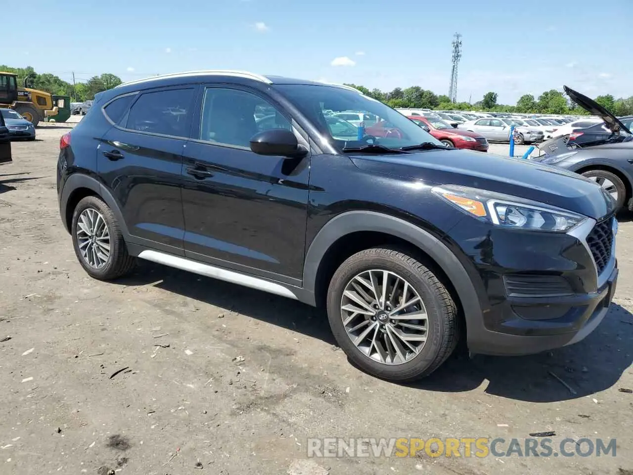 4 fotografías del automóvil dañado KM8J33AL9KU056645 HYUNDAI TUCSON 2019