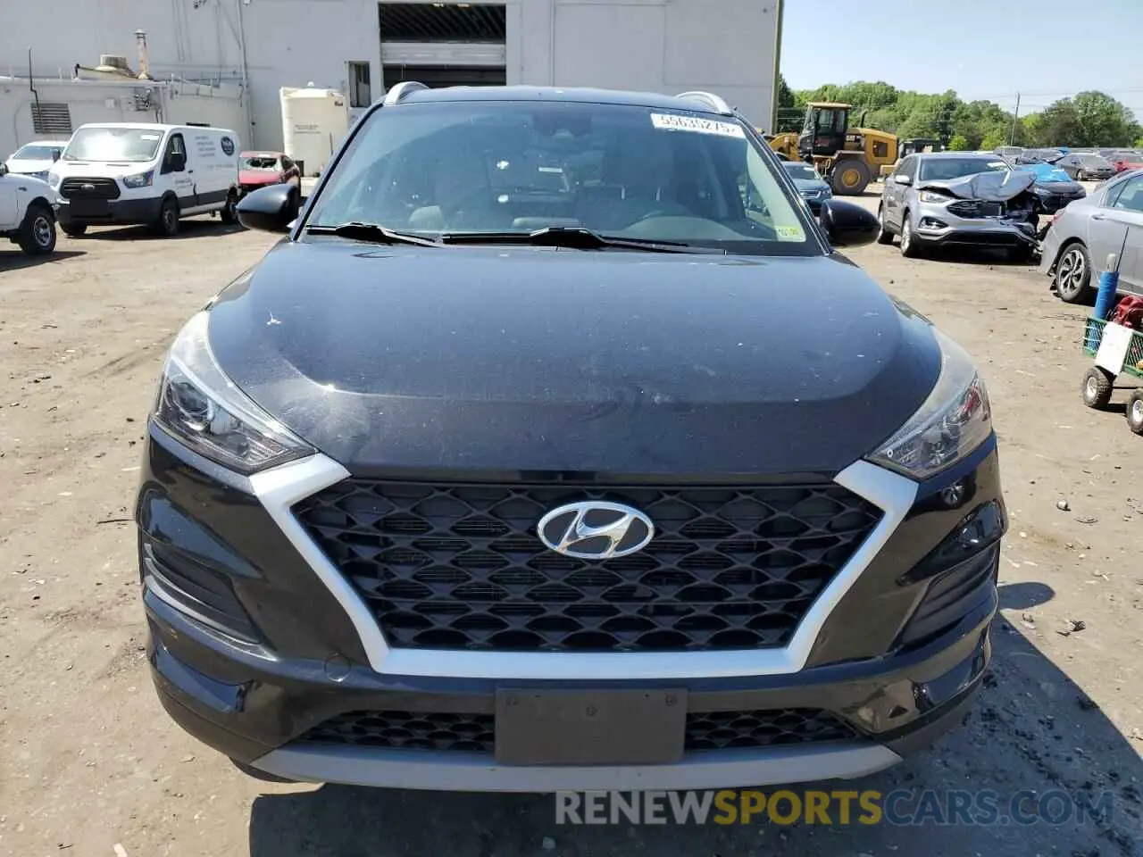 5 fotografías del automóvil dañado KM8J33AL9KU056645 HYUNDAI TUCSON 2019