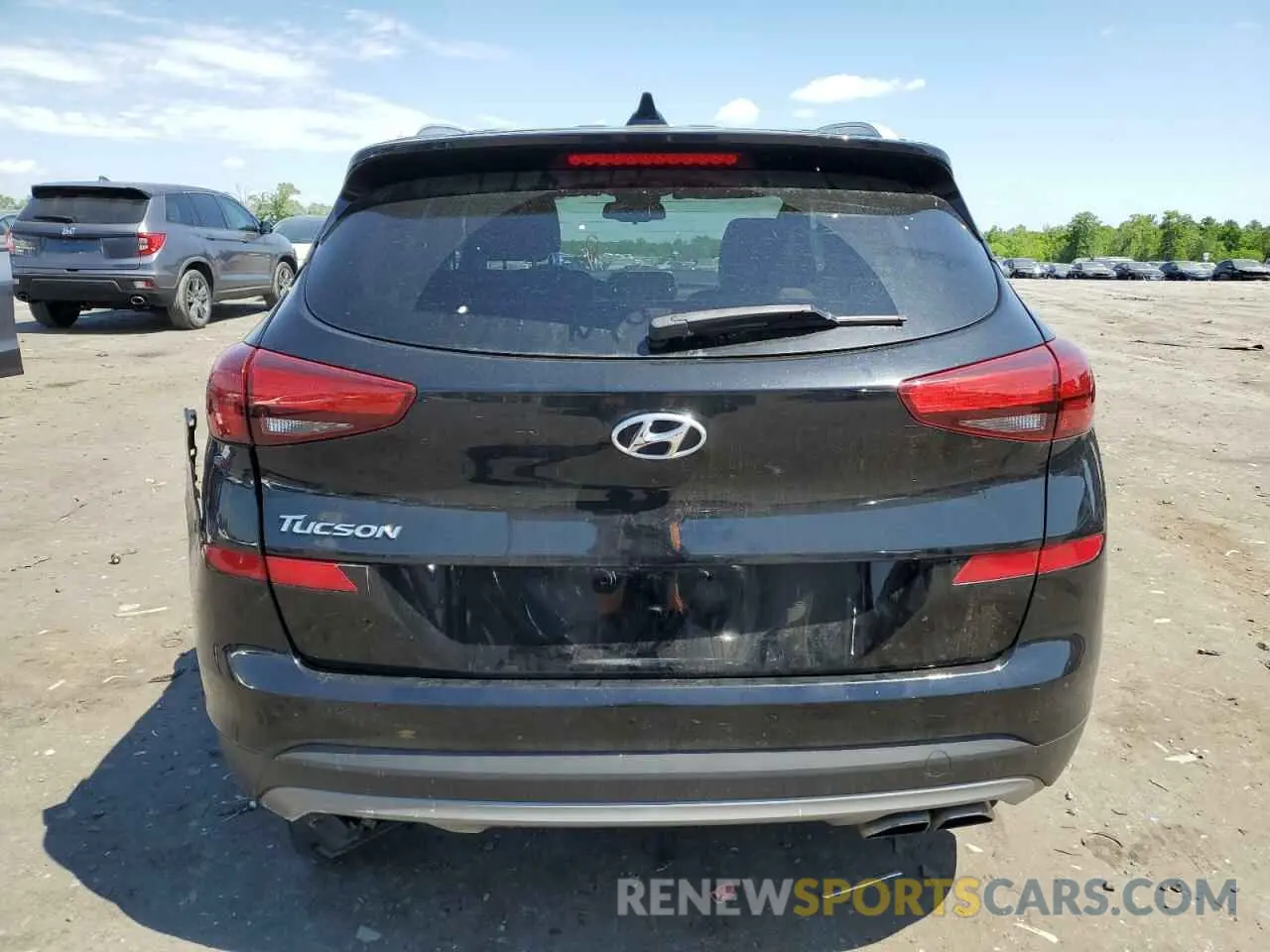 6 fotografías del automóvil dañado KM8J33AL9KU056645 HYUNDAI TUCSON 2019