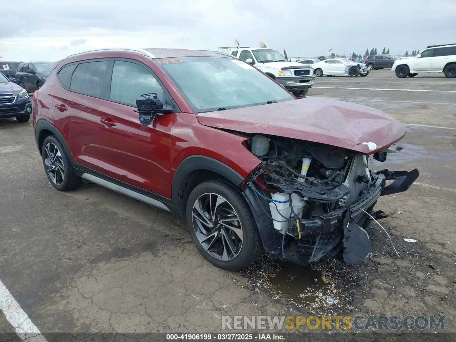 1 fotografías del automóvil dañado KM8J33ALXKU855608 HYUNDAI TUCSON 2019